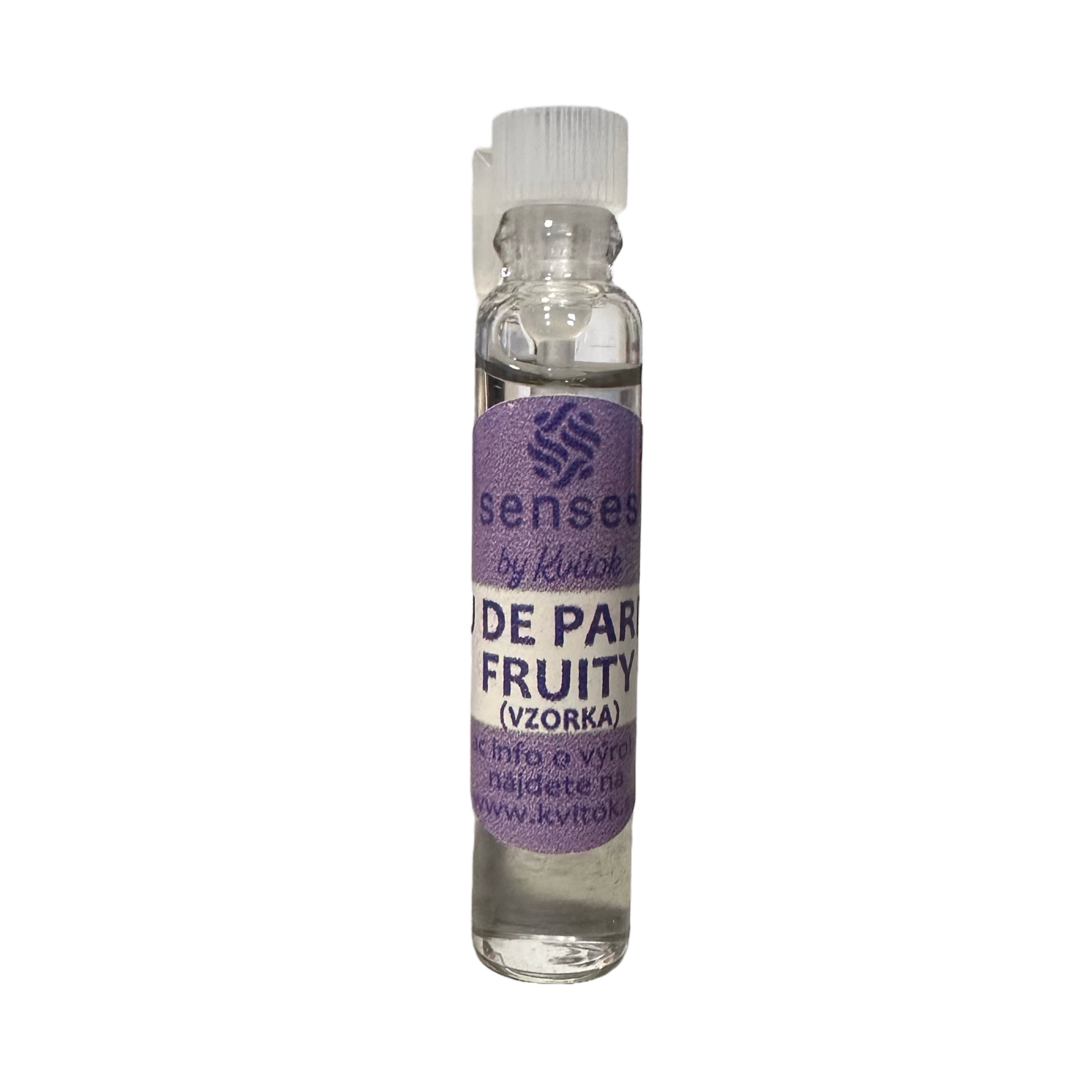 Kvitok Senses Toaletní parfém Fruity - vzorek (2 ml) - s vůní malin