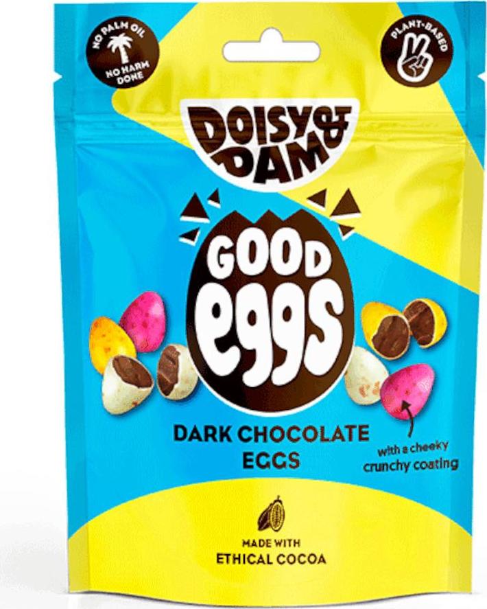 Doisy & Dam Čokoládová vajíčka Good Eggs 75 g