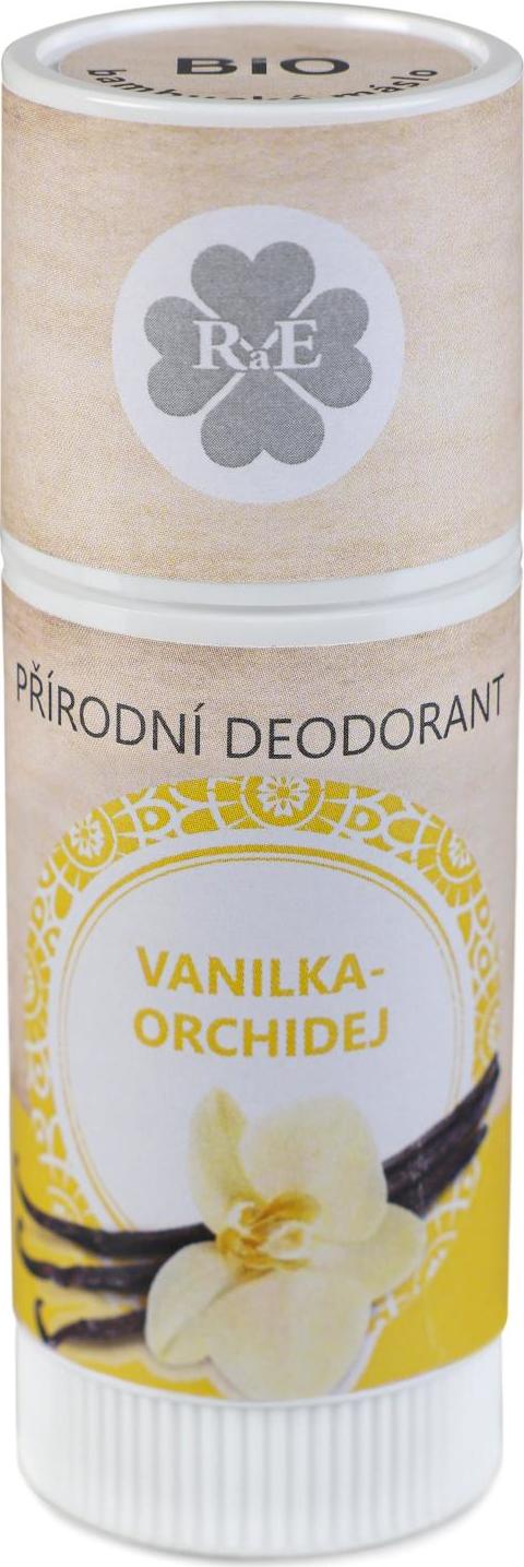 RaE Přírodní deodorant s vůní vanilky a orchideje 25 ml