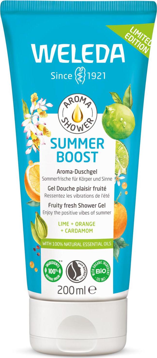 Weleda Aroma Shower Sprchový gel Summer Boost 200 ml