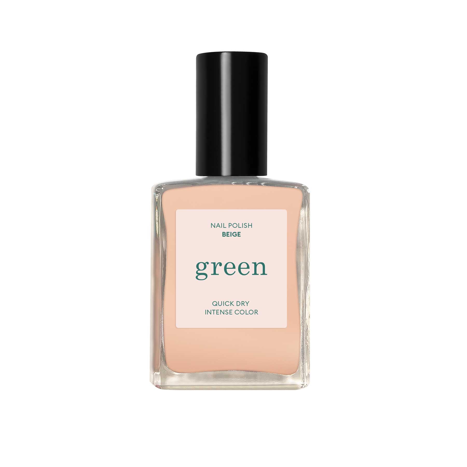 Manucurist Green lak na nehty - Beige (15 ml) - transparentní nude odstín Manucurist