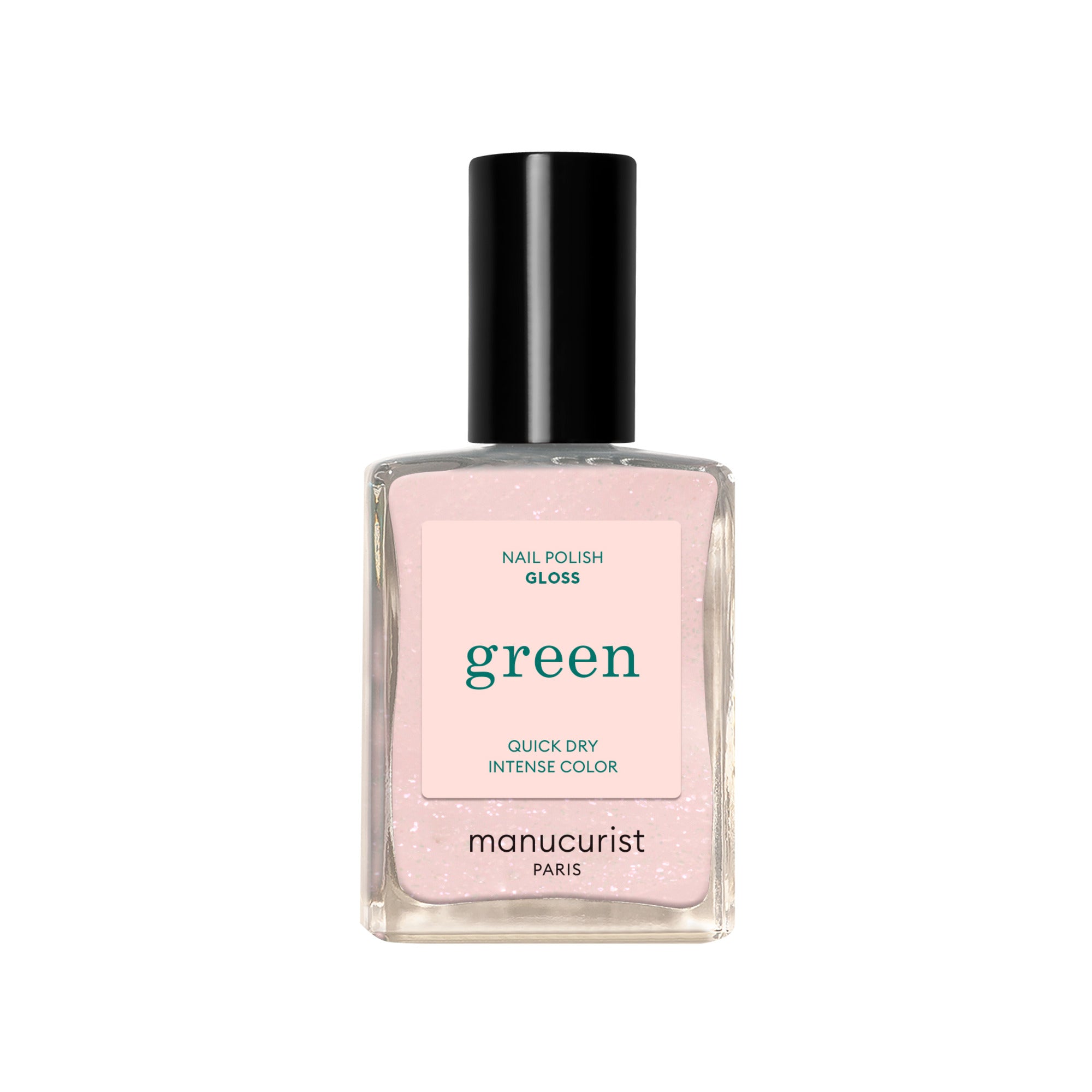 Manucurist Green lak na nehty - Gloss (15 ml) - něžně perleťově růžová Manucurist