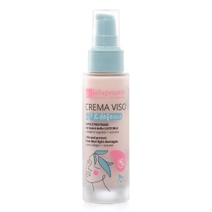 laSaponaria Denn&iacute; pleťov&yacute; kr&eacute;m Lift & Defence pro zralou pleť BIO (50 ml) - s rostlinn&yacute;m kolagenem a ectoinem laSaponaria