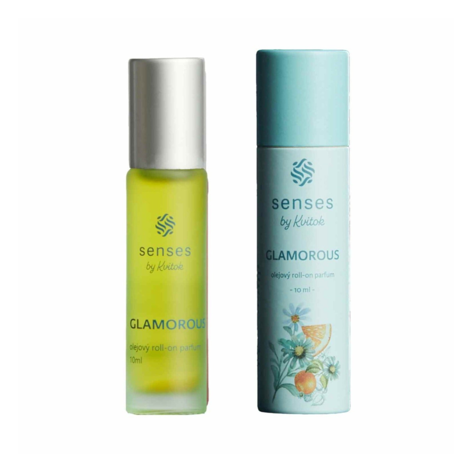 Kvitok Senses Roll-on olejový parfém Glamorous (10 ml) - sladká krémová vůně Kvitok