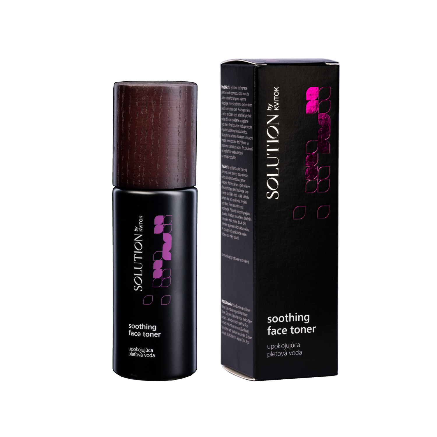 Kvitok Solution Zklidňující pleťová voda Sensitive (80 ml) - ideální pro suchou a citlivou pleť Kvitok