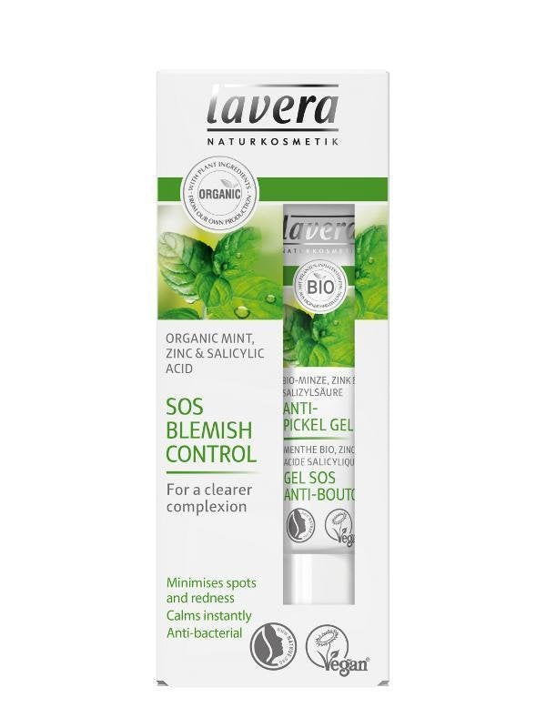 Lavera SOS gel na akné BIO (15 ml) - pošk. obal - s okamžitým účinkem Lavera