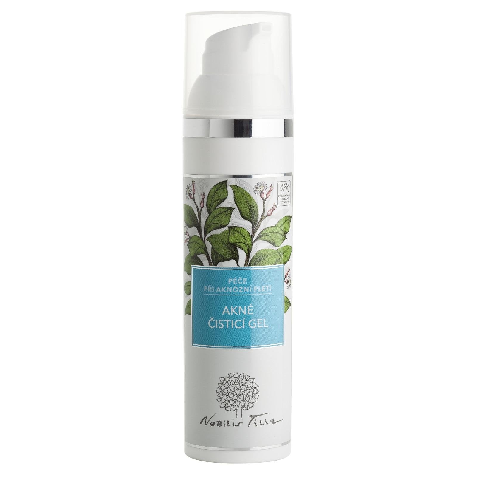 Nobilis Tilia Akné čisticí gel - 75 ml - pro aknózní a mastnou pleť Nobilis Tilia
