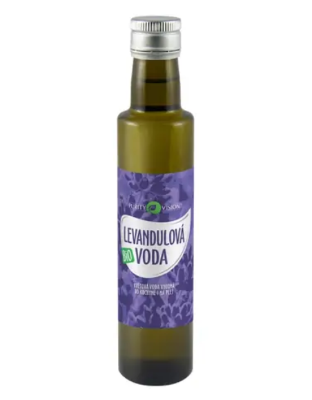 Purity Vision Levandulová voda BIO - 250 ml - zklidňuje a tonizuje Purity Vision