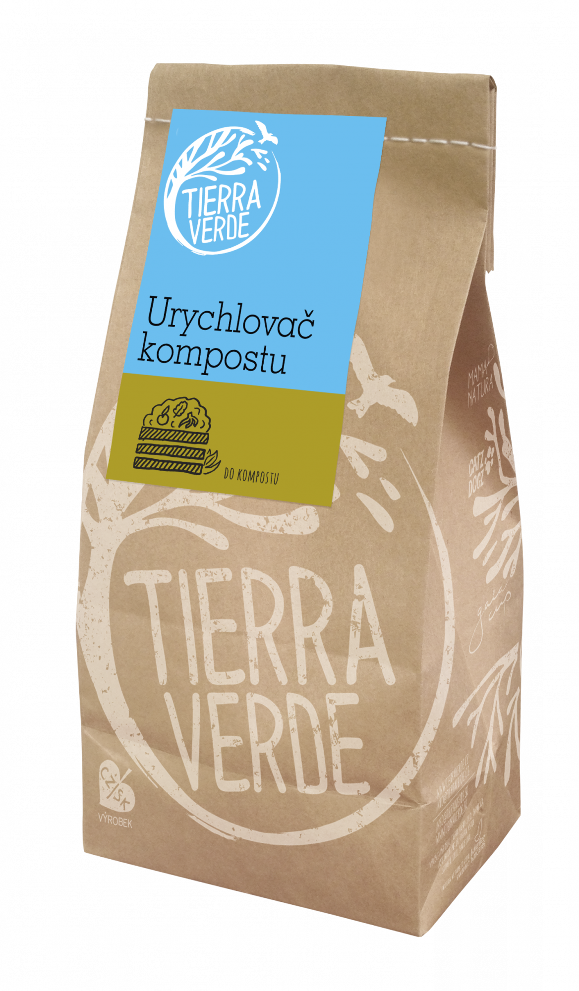 Tierra Verde Urychlovač kompostu (500 g) - pošk. obal - směs bakteriálních kultur a enzymů Tierra Verde