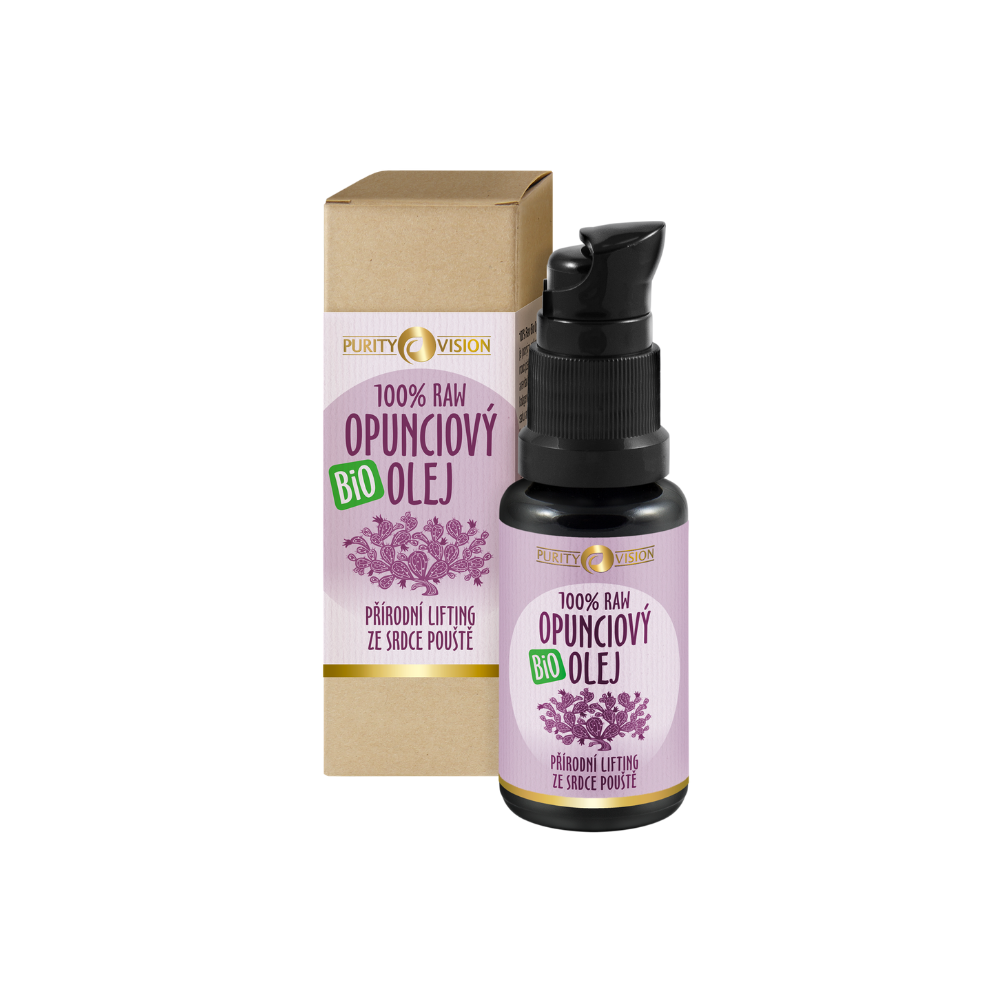 Purity Vision Opunciový olej RAW BIO - 15 ml - přírodní liftingové sérum Purity Vision