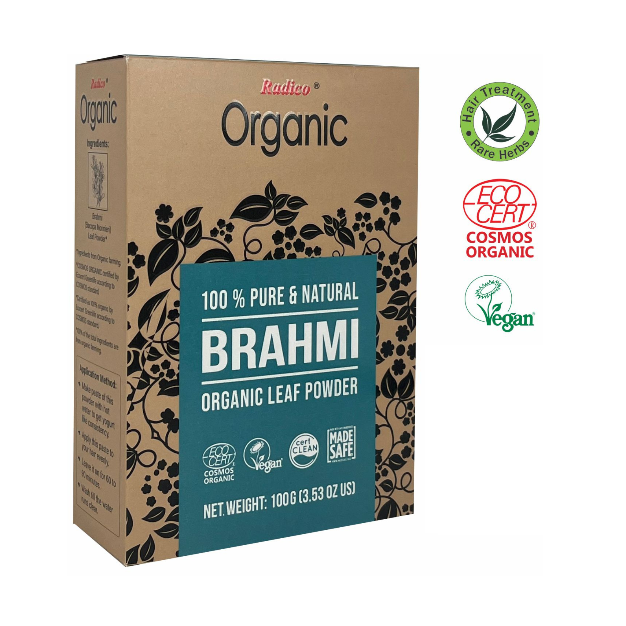 Radico Bylinná kúra BIO (100 g) - Brahmi - bylinka mládí Radico