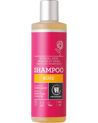 Urtekram Růžový šampon pro normální vlasy BIO - 250 ml Urtekram