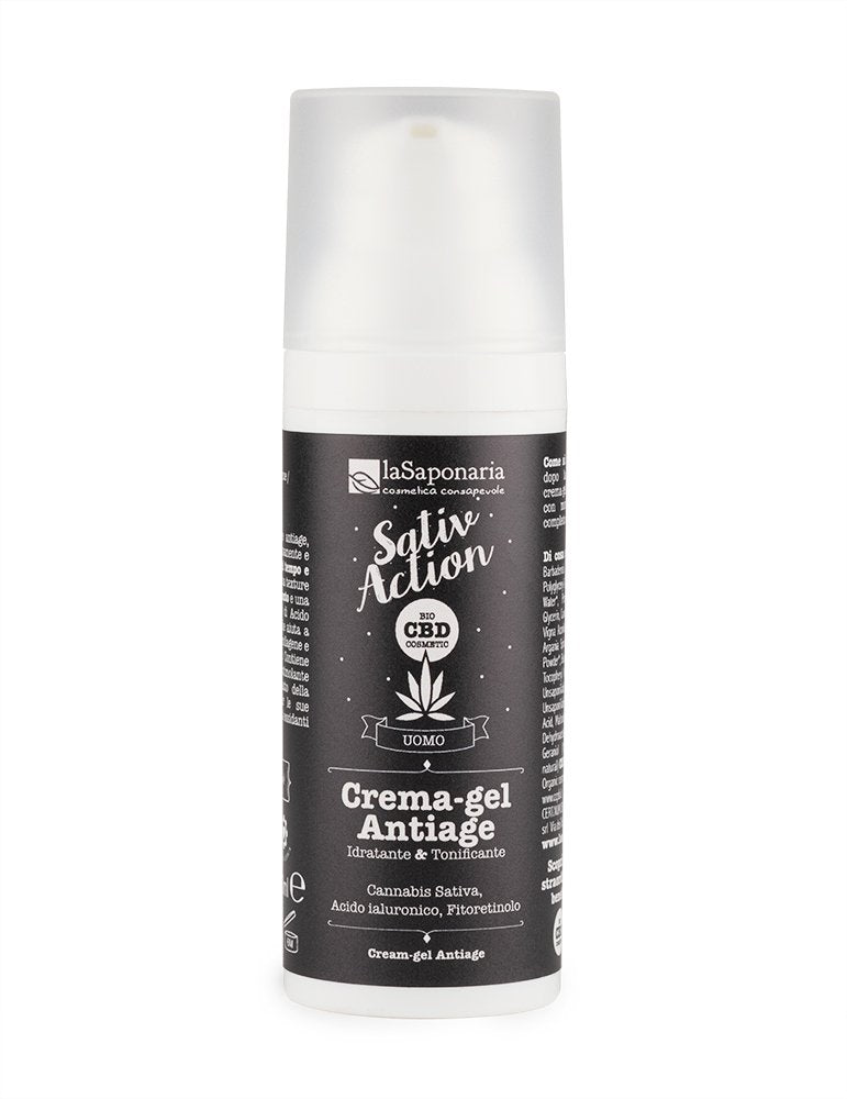 laSaponaria Pleťové sérum s konopným extraktem pro pány BIO (50 ml) laSaponaria