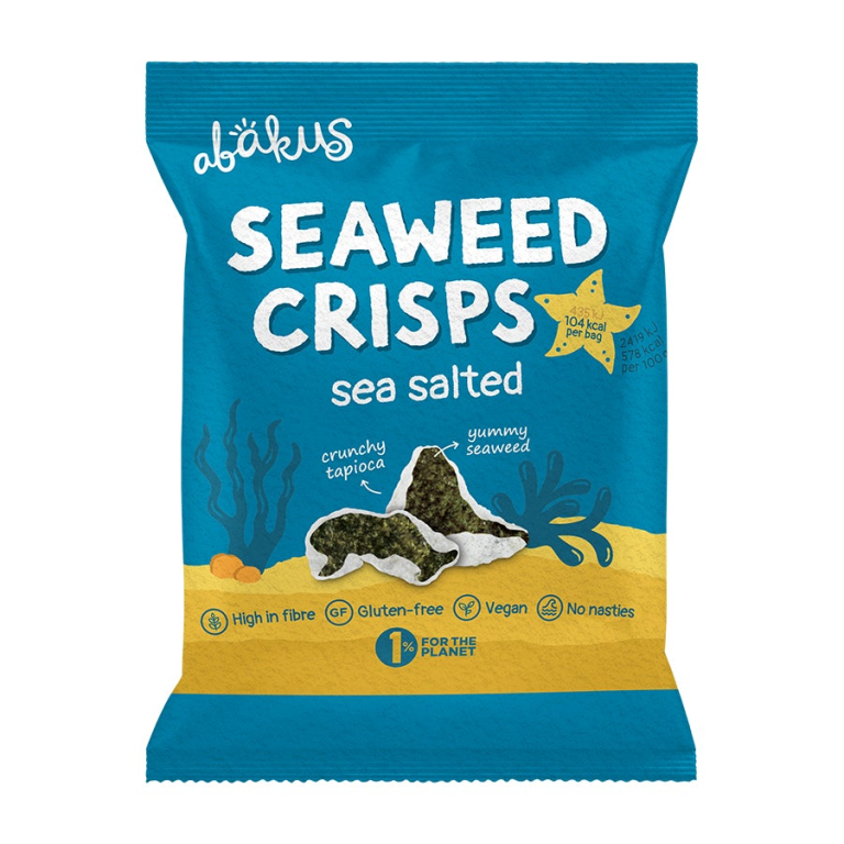 Emily Křupky z mořských řas s mořskou solí (18 g) - zdroj omega-3 mastných kyselin Emily