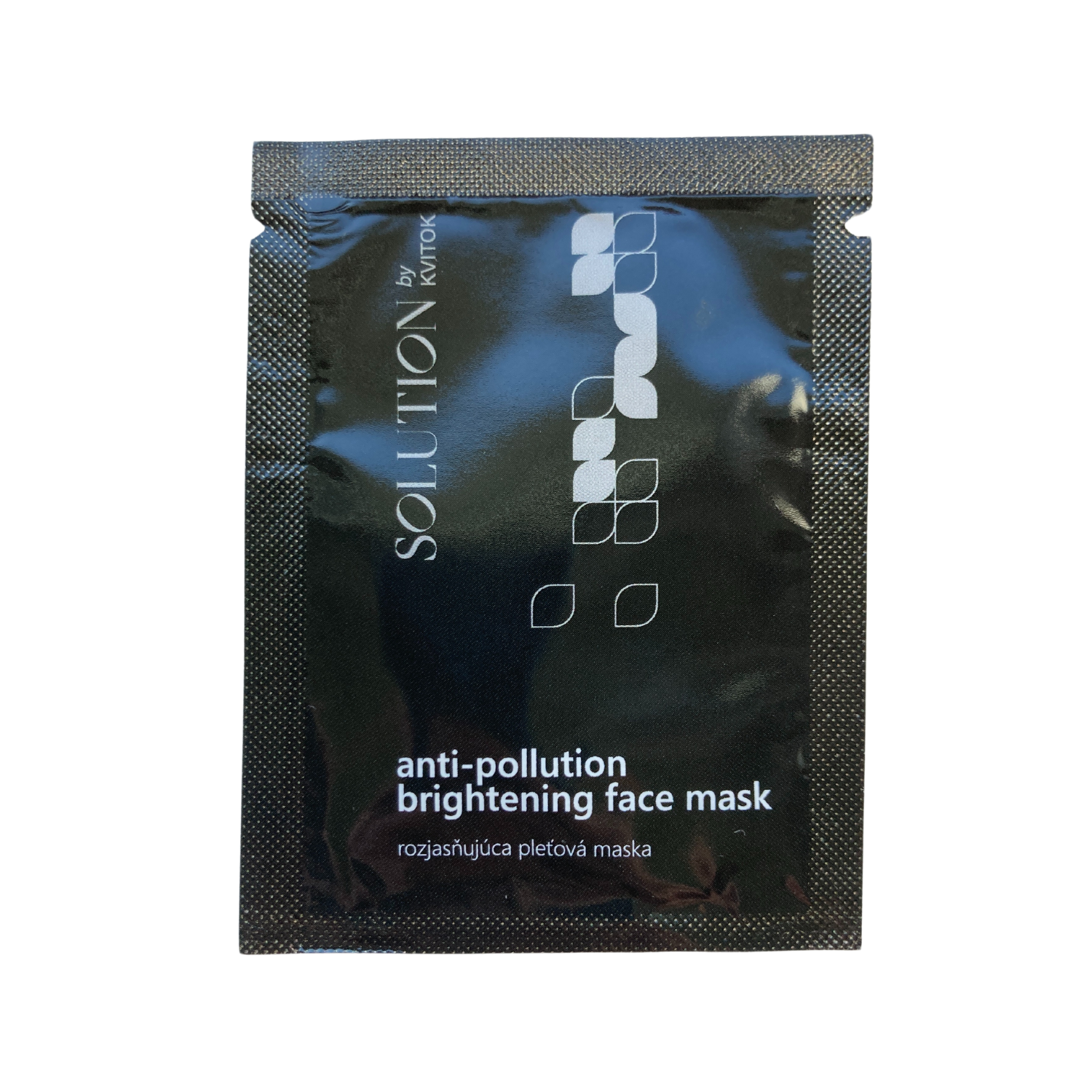 Kvitok Solution Anti-pollution Rozjasňující pleťová maska - 2 ml - vzorek - sjednocení tónu pleti Kvitok