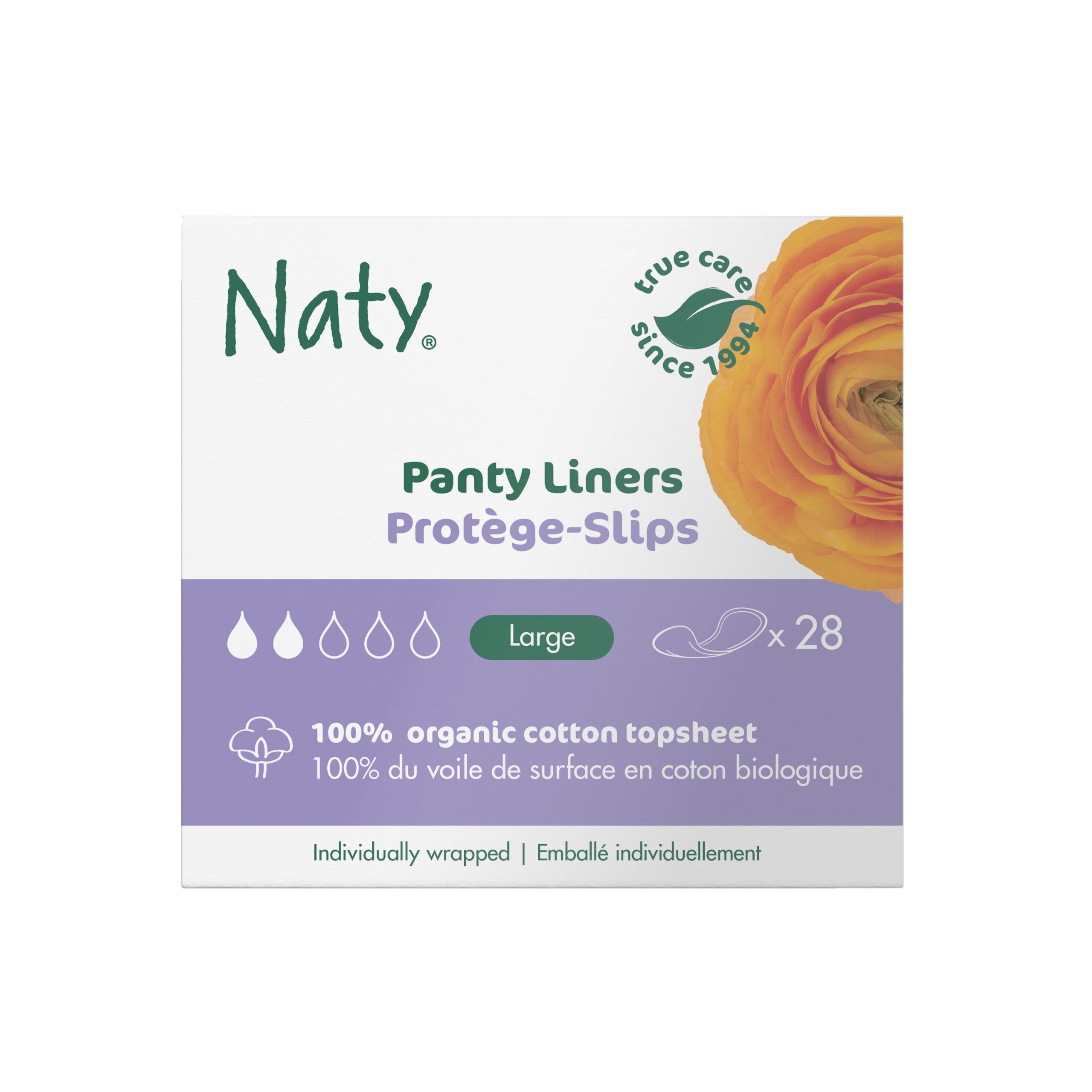 Naty Dámské slipové vložky - super (28 ks) - savost 2 kapičky Naty