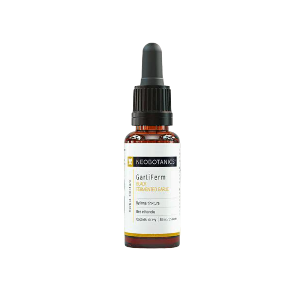 Neobotanics GarliFerm - tinktura bez ethanolu (50 ml) - exp. 30.8.2025 - obranyschopnost a imunitní systém Neobotanics