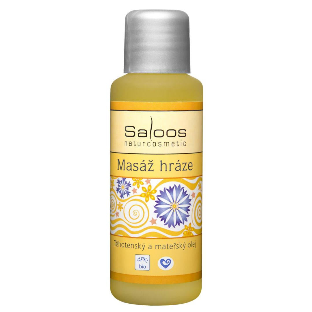Saloos Těhotenský a mateřský olej na masáž hráze BIO (50 ml) - pro lepší pružnost a rychlé hojení hráze Saloos