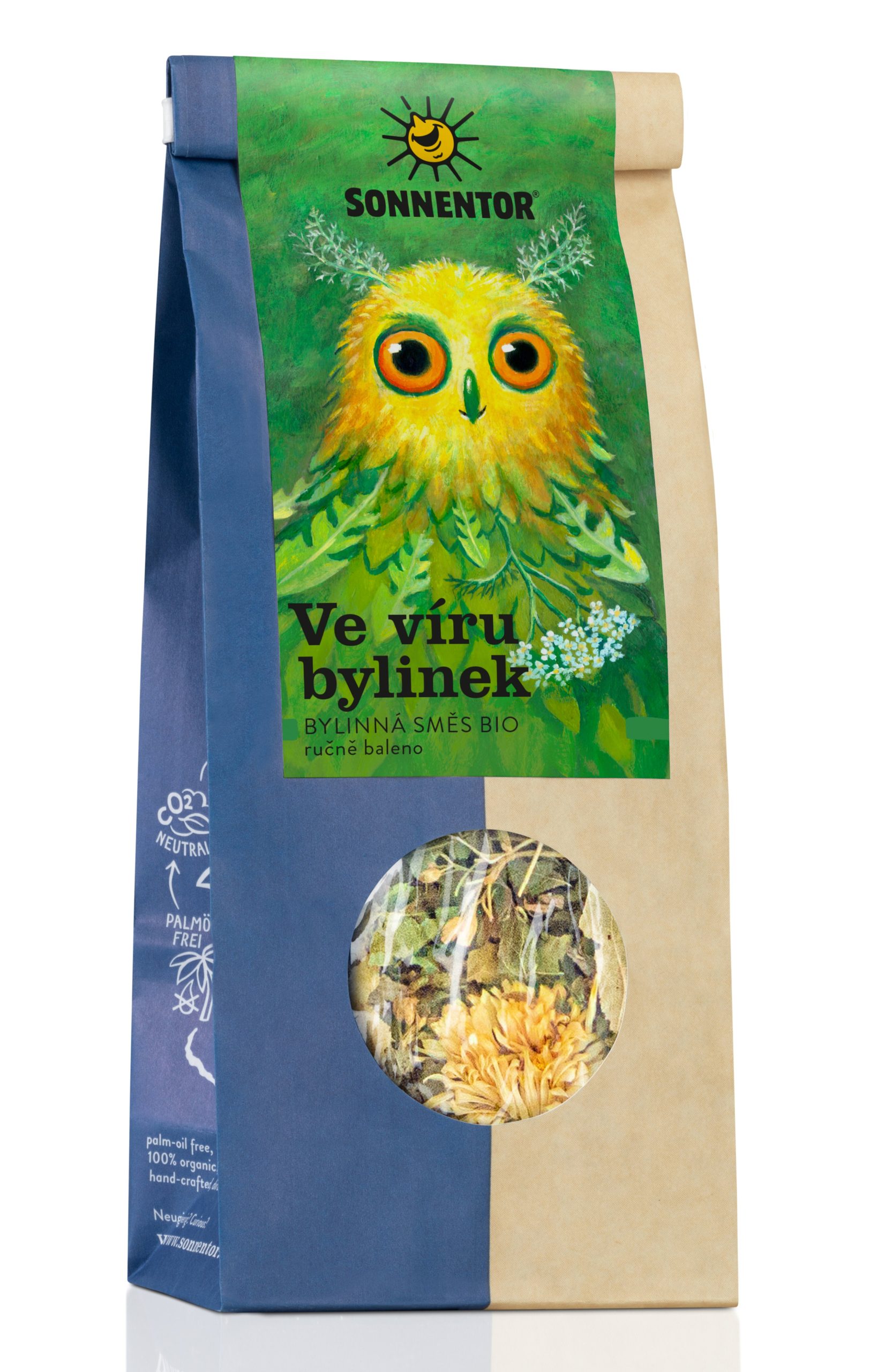 Sonnentor Bylinná směs Ve víru bylinek BIO - sypaná (50 g) - s bylinnou květinovou chutí Sonnentor