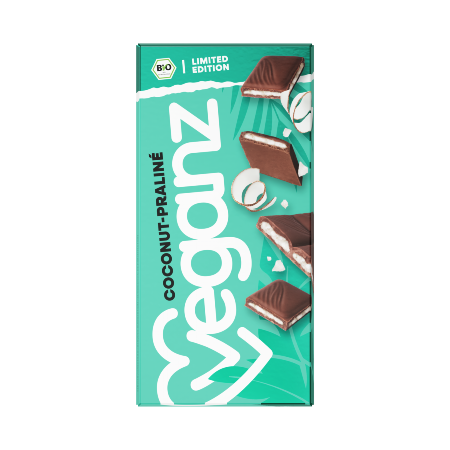 Veganz Kokosová pralinková čokoláda BIO (85 g) - jemně krémová Veganz