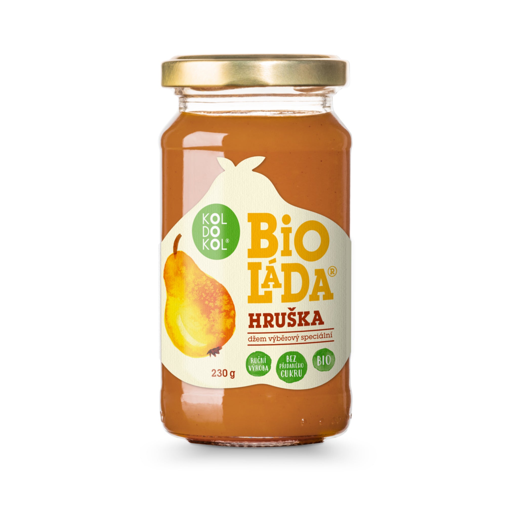 Bioláda pomazánka ovocná hruška 230 g BIO   KOLDOKOL Koldokol