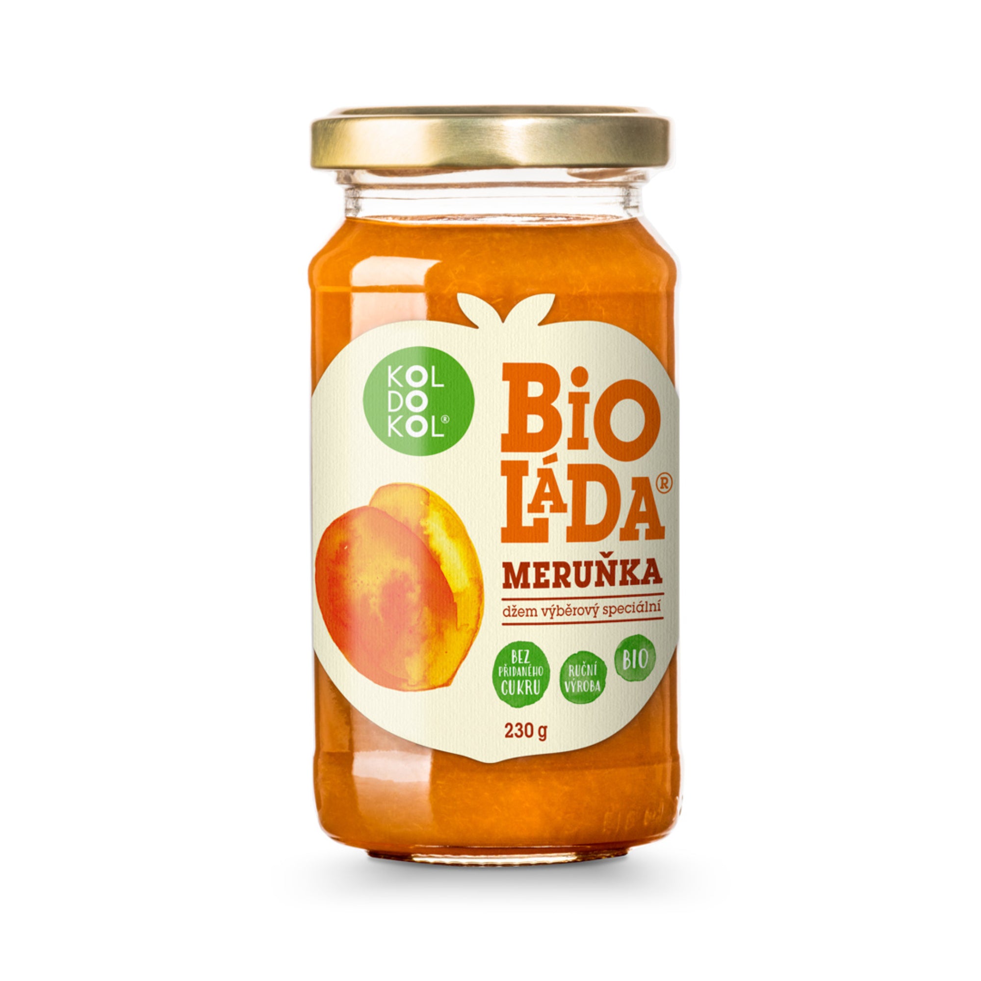 Bioláda pomazánka ovocná meruňka 230 g BIO   KOLDOKOL Koldokol