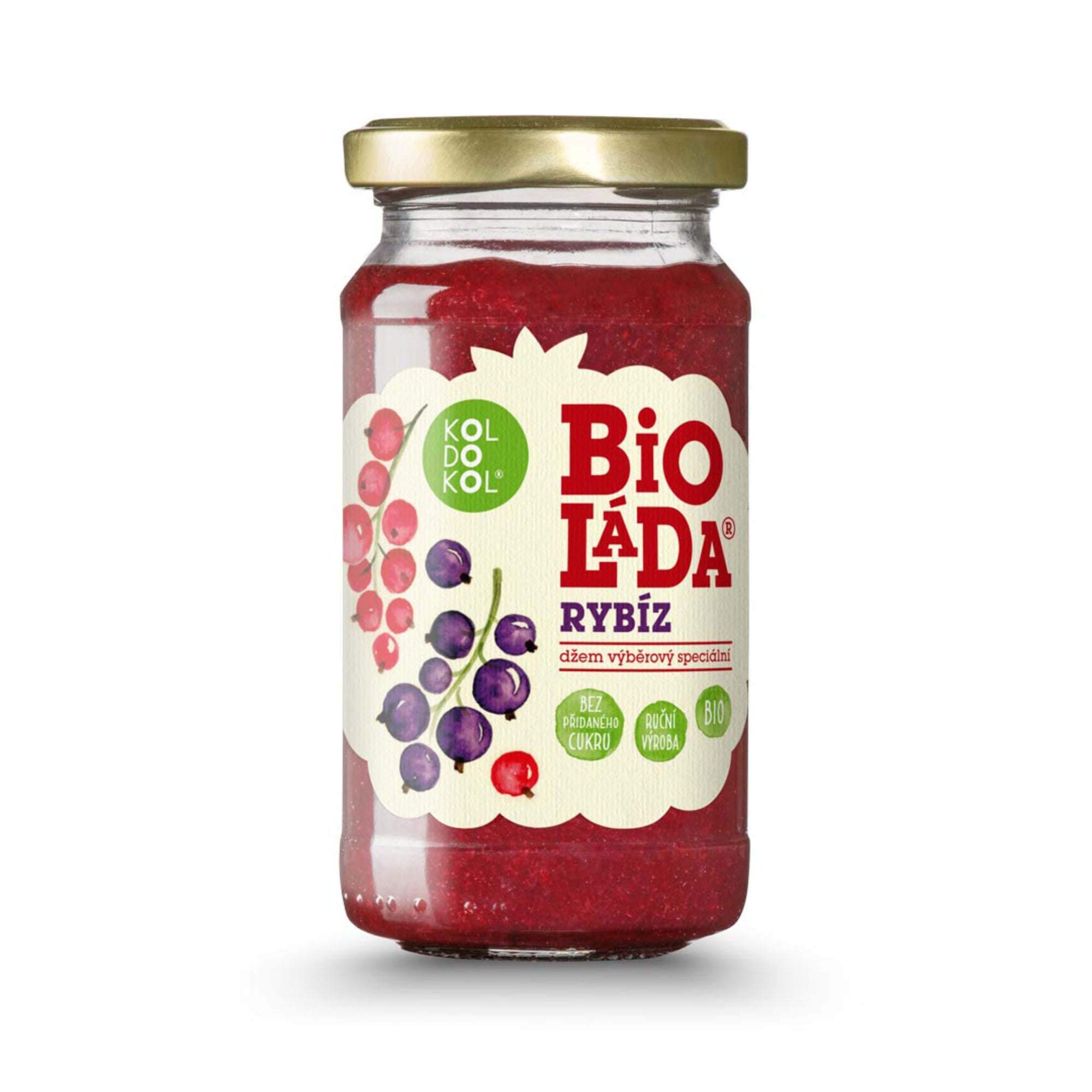 Bioláda pomazánka ovocná rybíz 230 g BIO   KOLDOKOL Koldokol