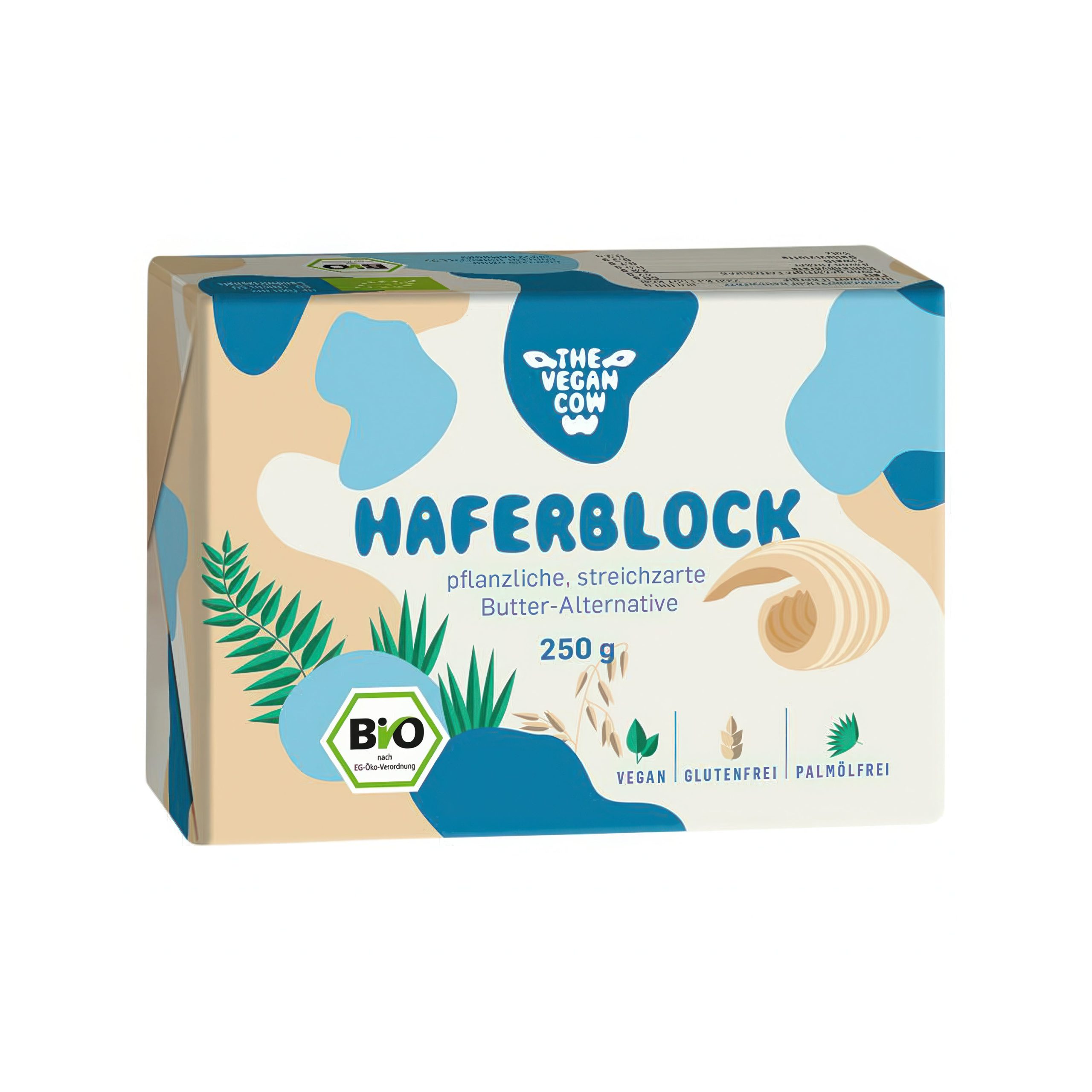 Blok ovesný 250 g BIO   THE VEGAN COW The Vegan Cow
