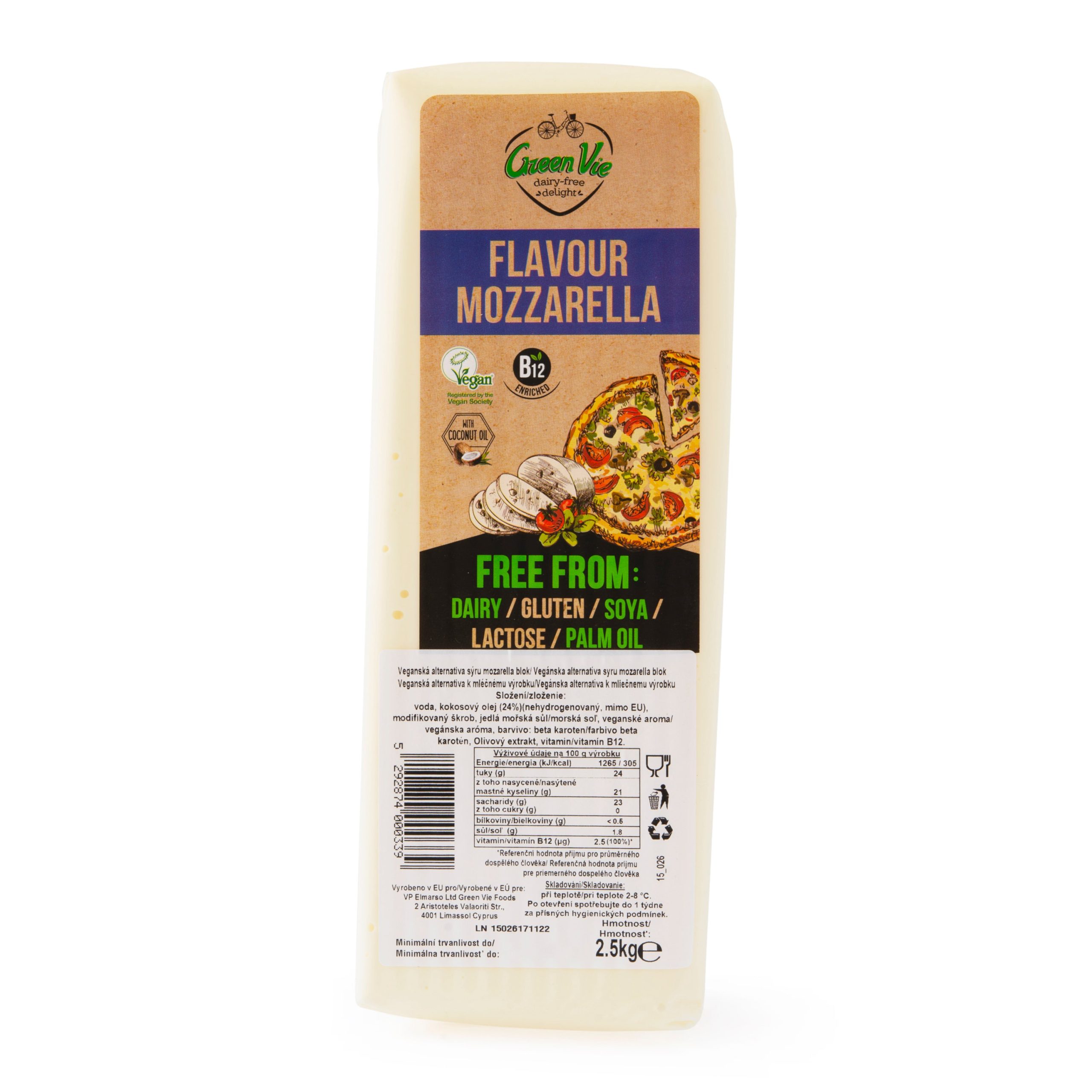 Blok s příchutí mozzarella 2