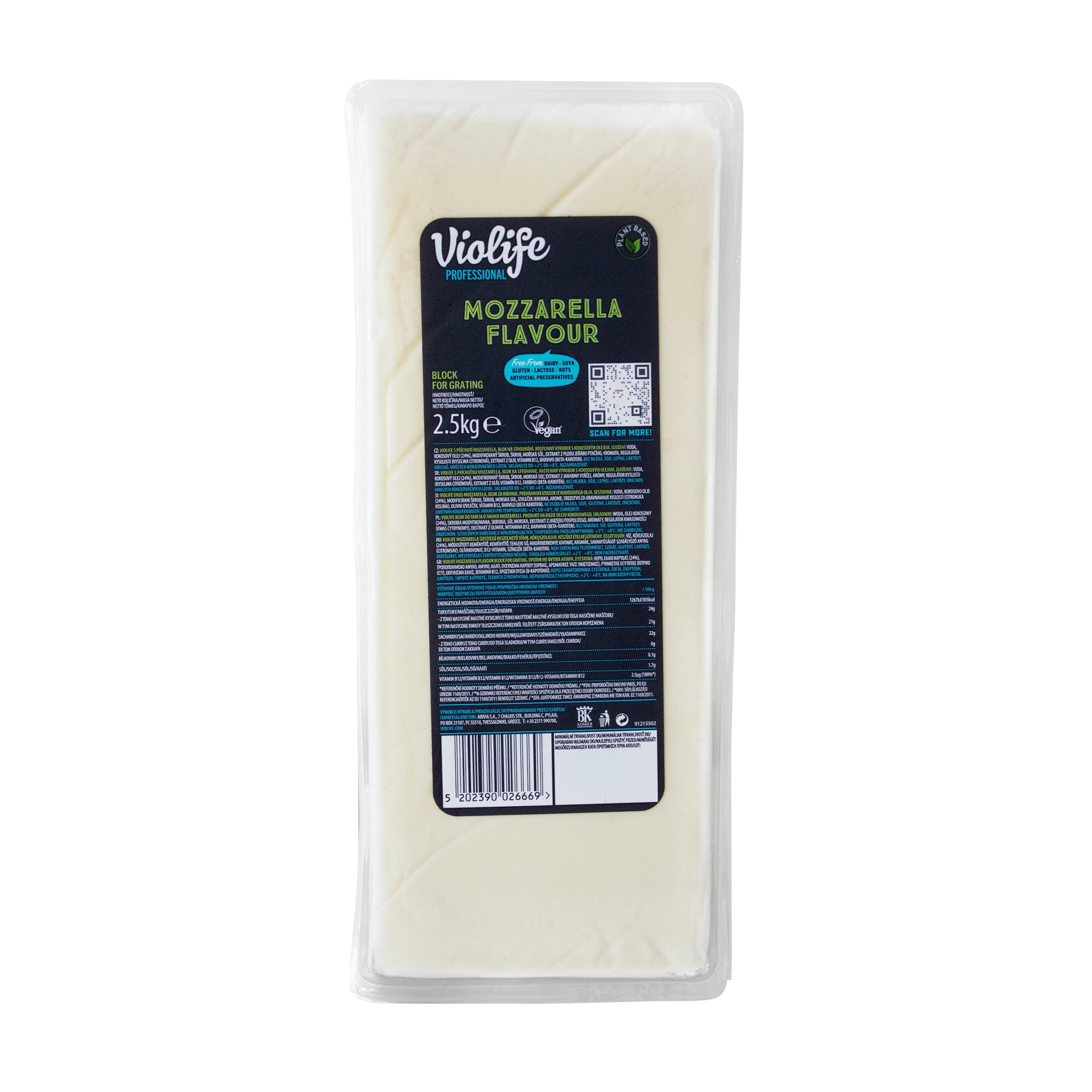 Blok s příchutí mozzarella 2