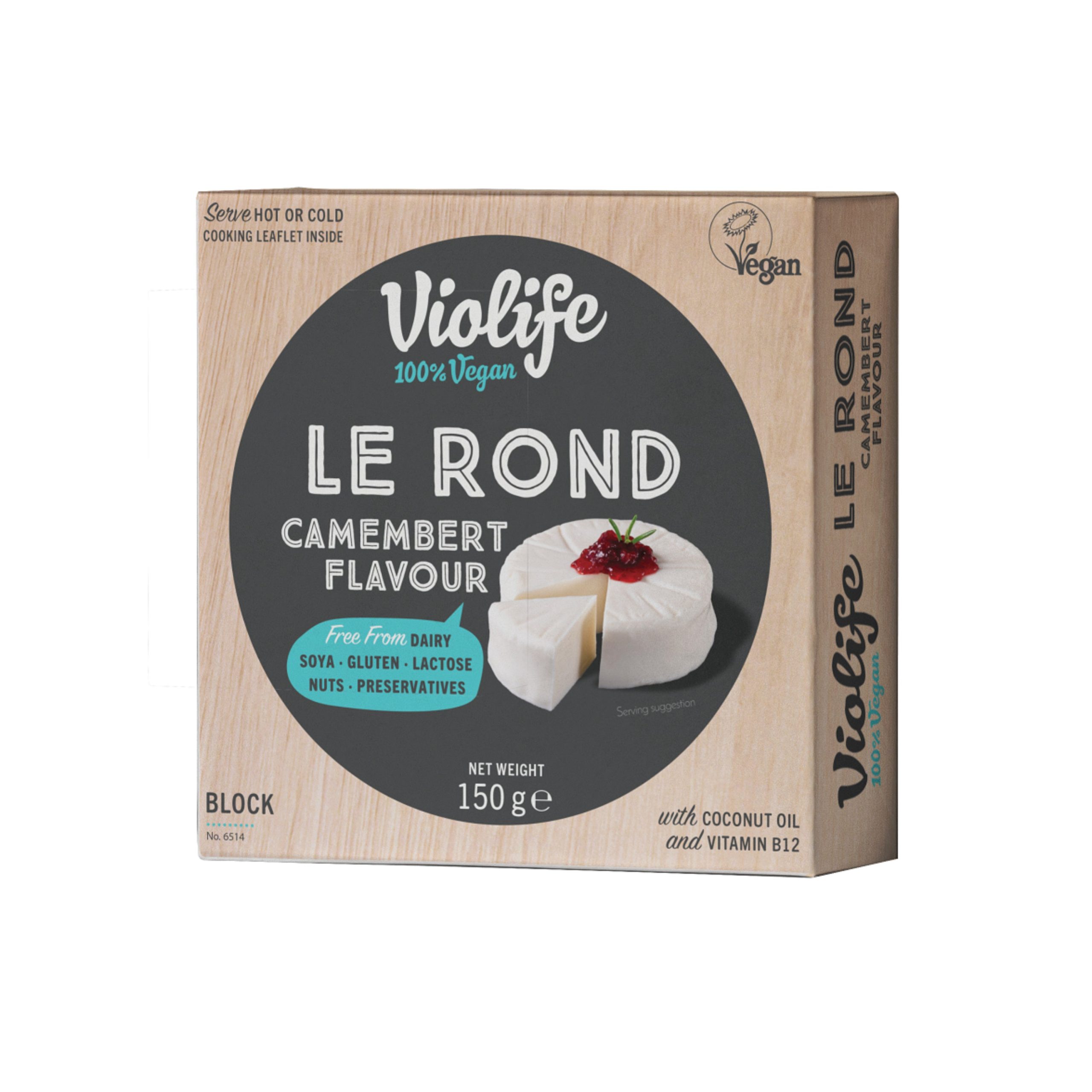 Bochník s příchutí camembert 150 g   VIOLIFE Violife