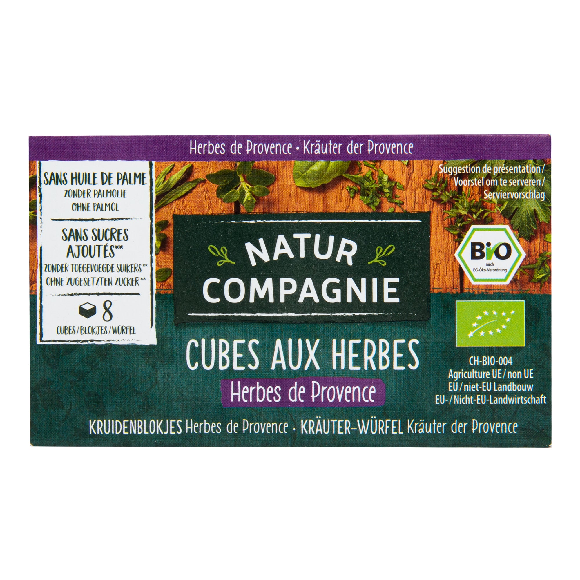 Bujon bylinkový kostky provensálské koření 80 g BIO NATUR COMPAGNIE Natur Compagnie