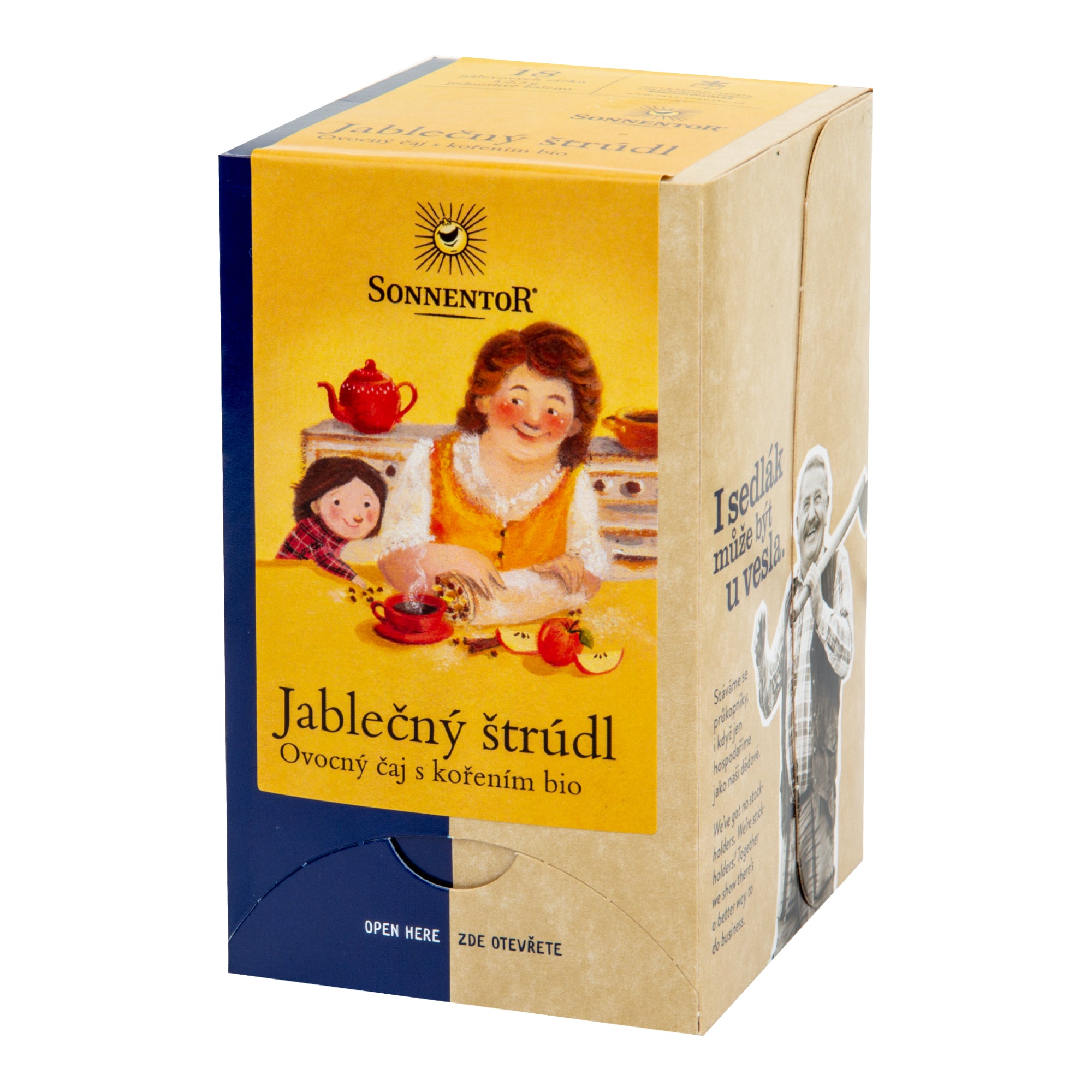 Čaj Jablečný štrúdl 45 g BIO   SONNENTOR Sonnentor