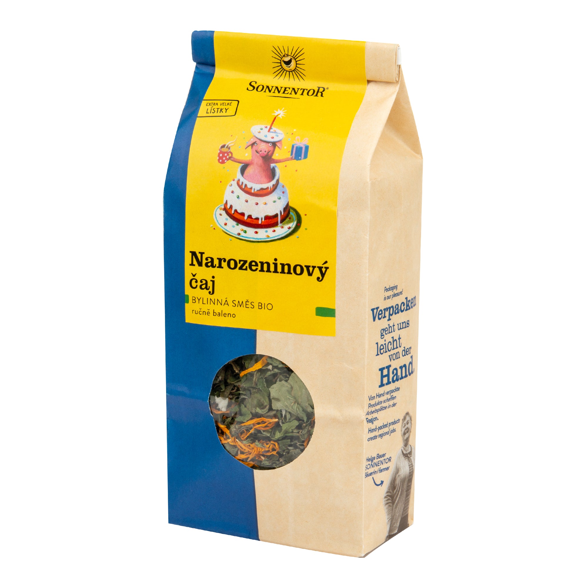 Čaj Narozeninový sypaný 50 g BIO   SONNENTOR Sonnentor