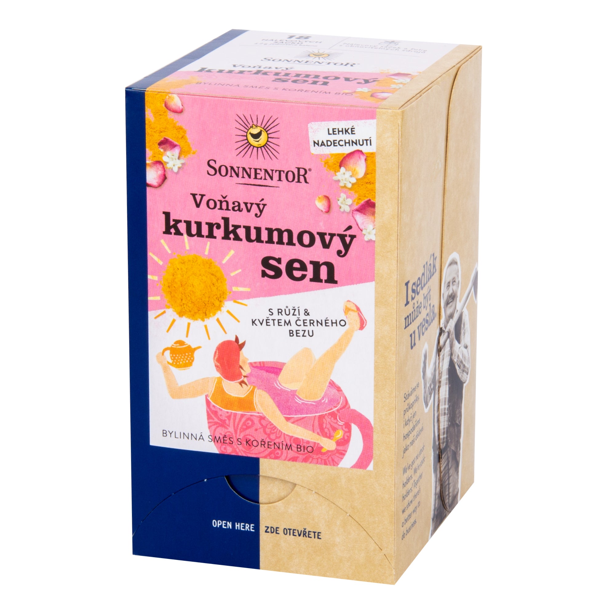 Čaj Voňavý kurkumový sen 36 g BIO   SONNENTOR Sonnentor