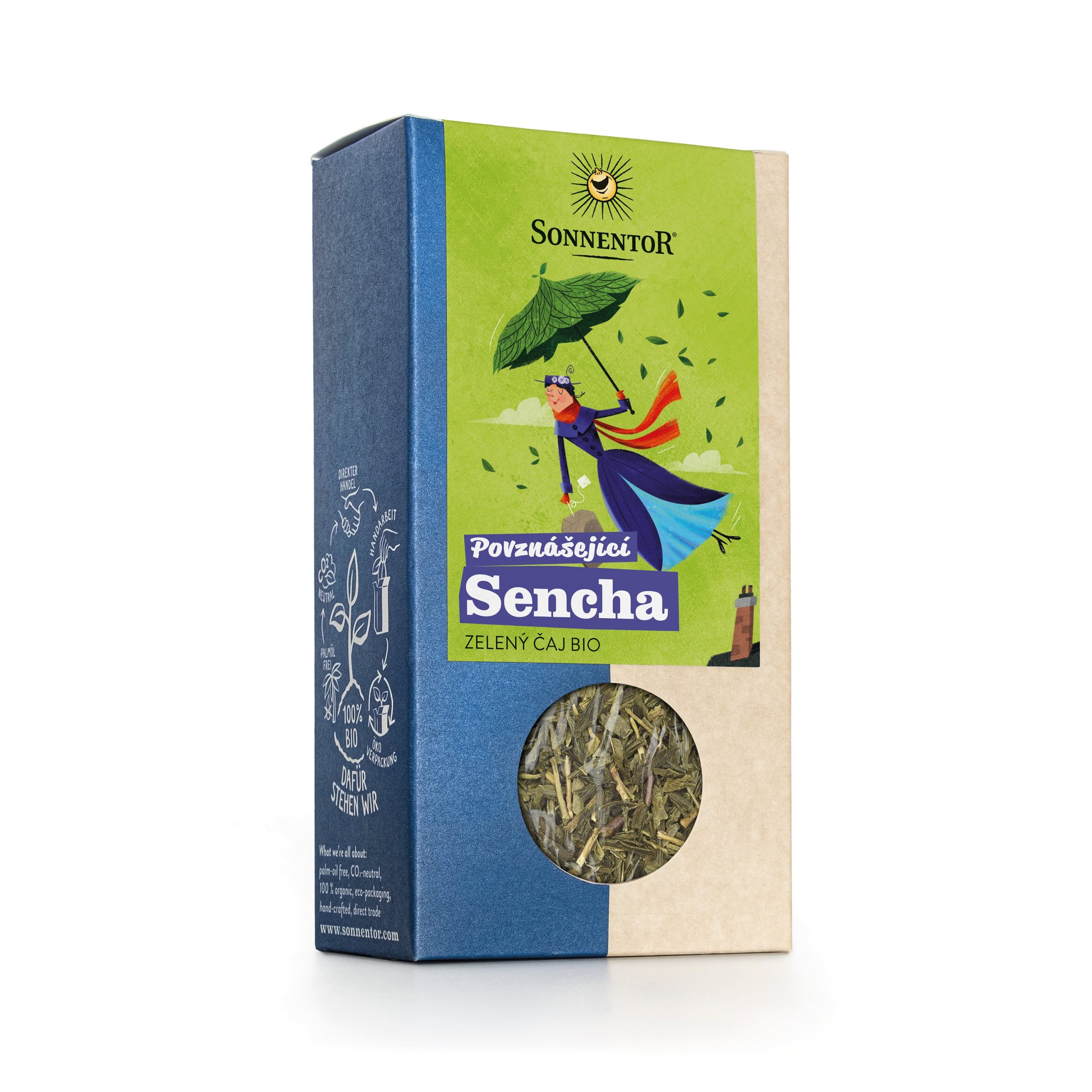 Čaj Zelený Sencha sypaný 70 g BIO   SONNENTOR Sonnentor