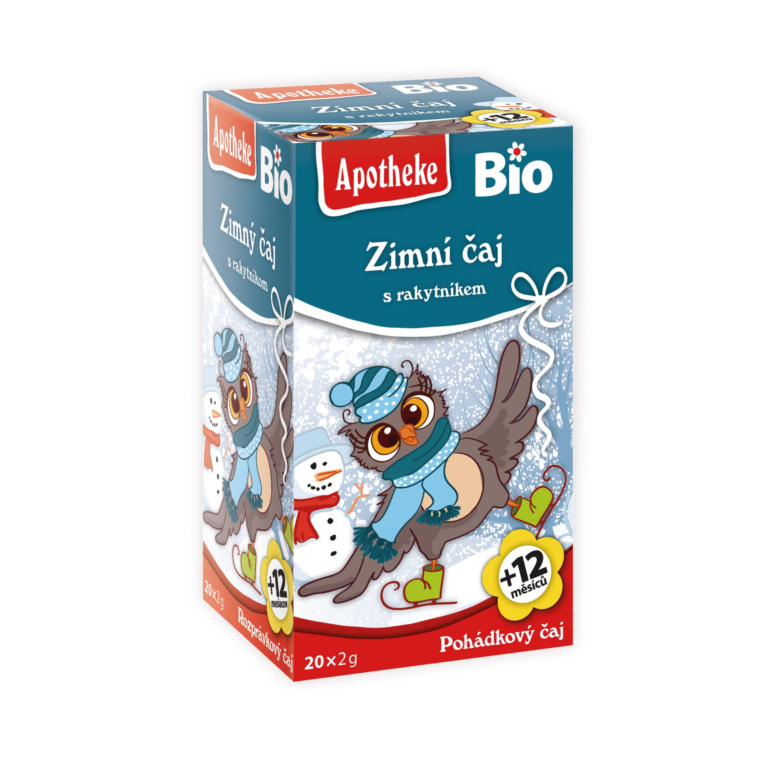 Čaj dětský Zimní s rakytníkem 20 sáčků 40 g BIO   MEDIATE Apotheke