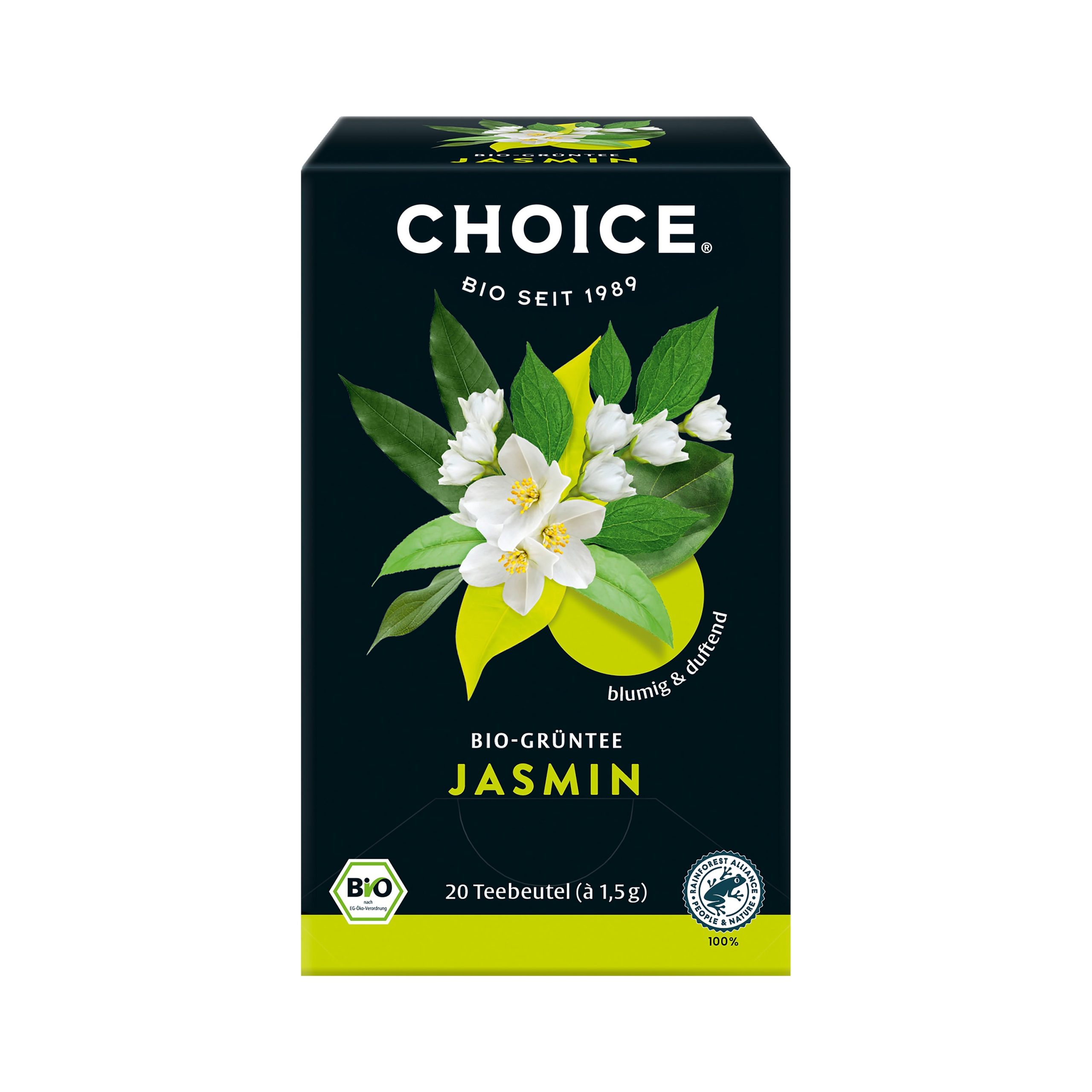 Čaj zelený Jasmín 20 sáčků 30 g BIO   CHOICE Choice