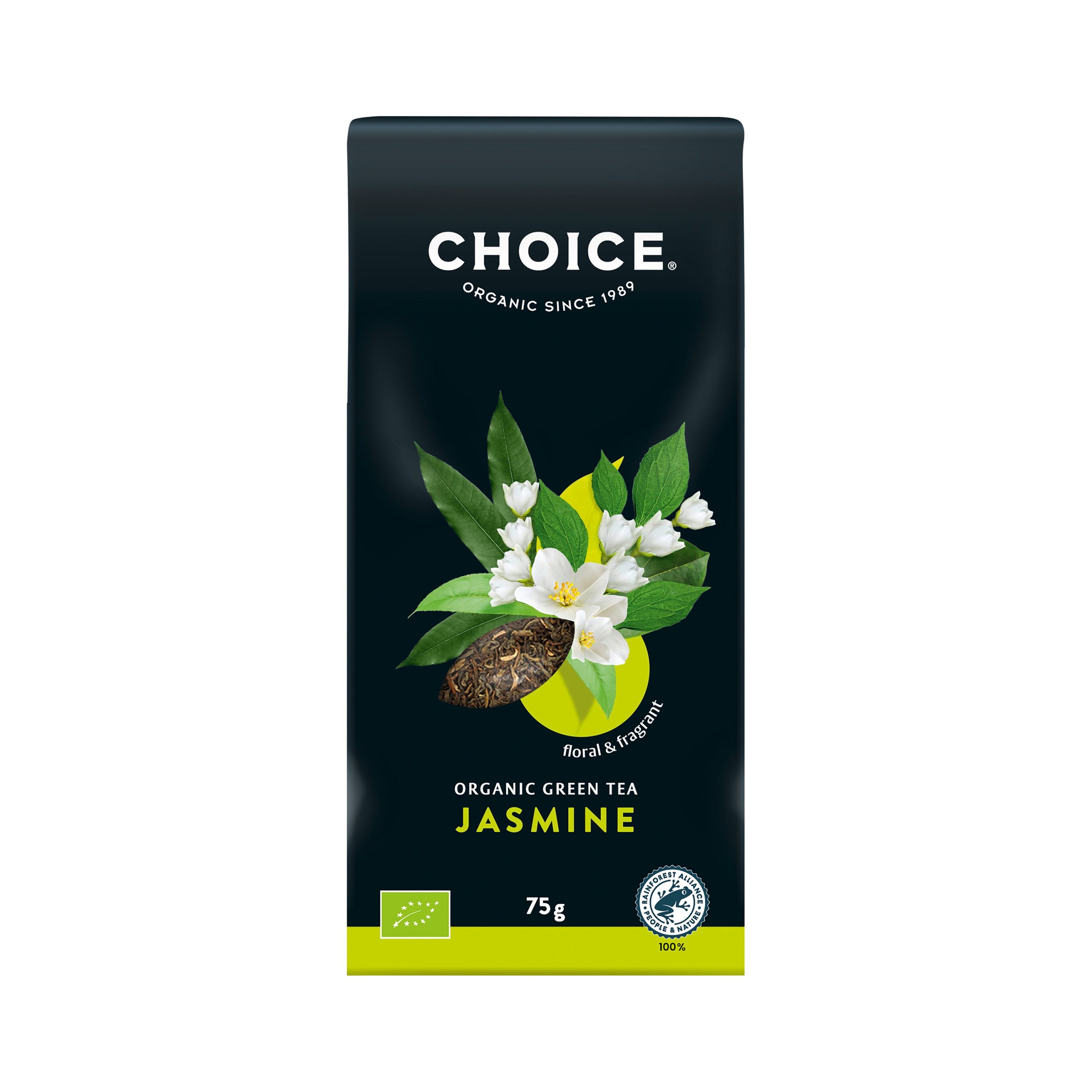 Čaj zelený sypaný Jasmín 75 g BIO   CHOICE Choice