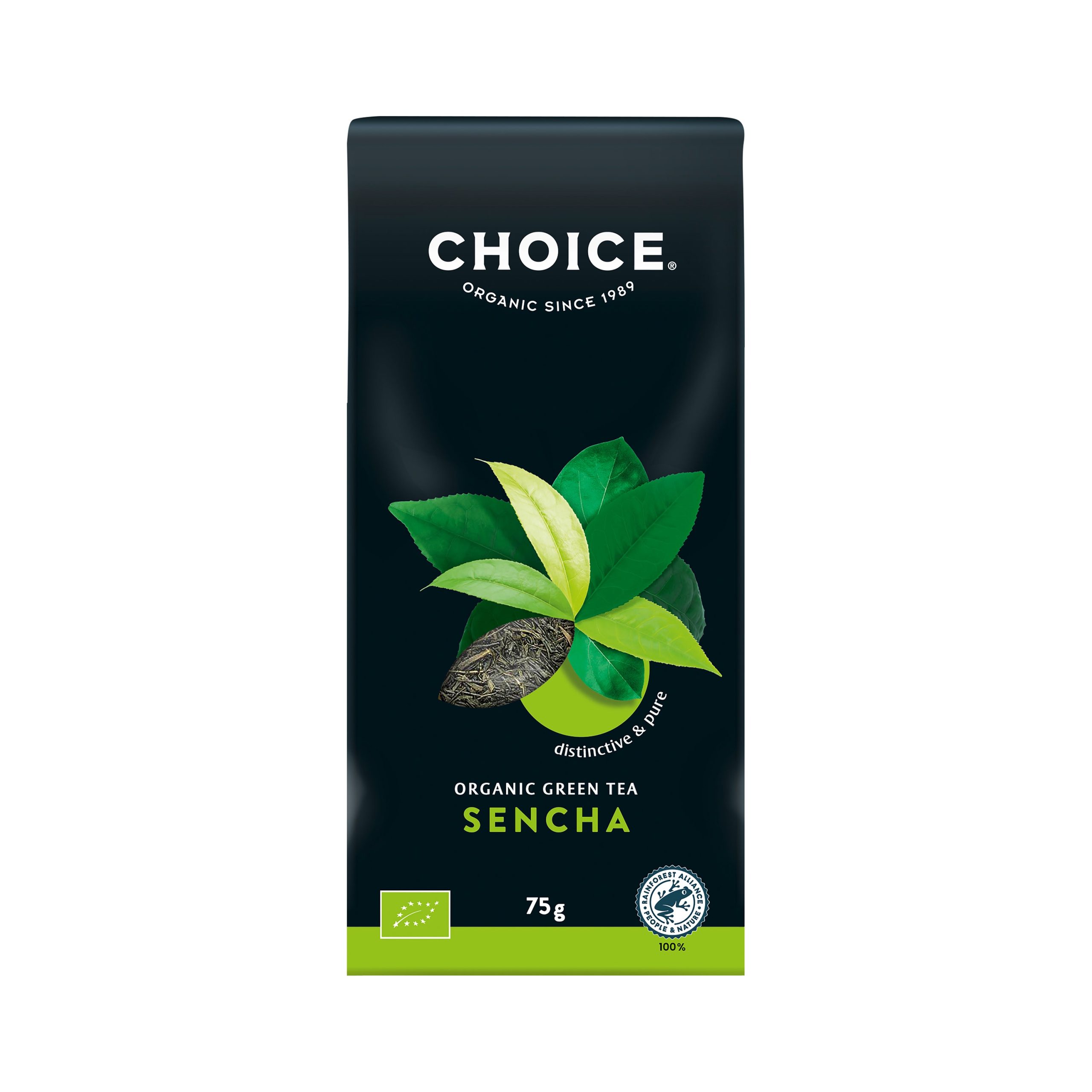 Čaj zelený sypaný Sencha 75 g BIO   CHOICE Choice