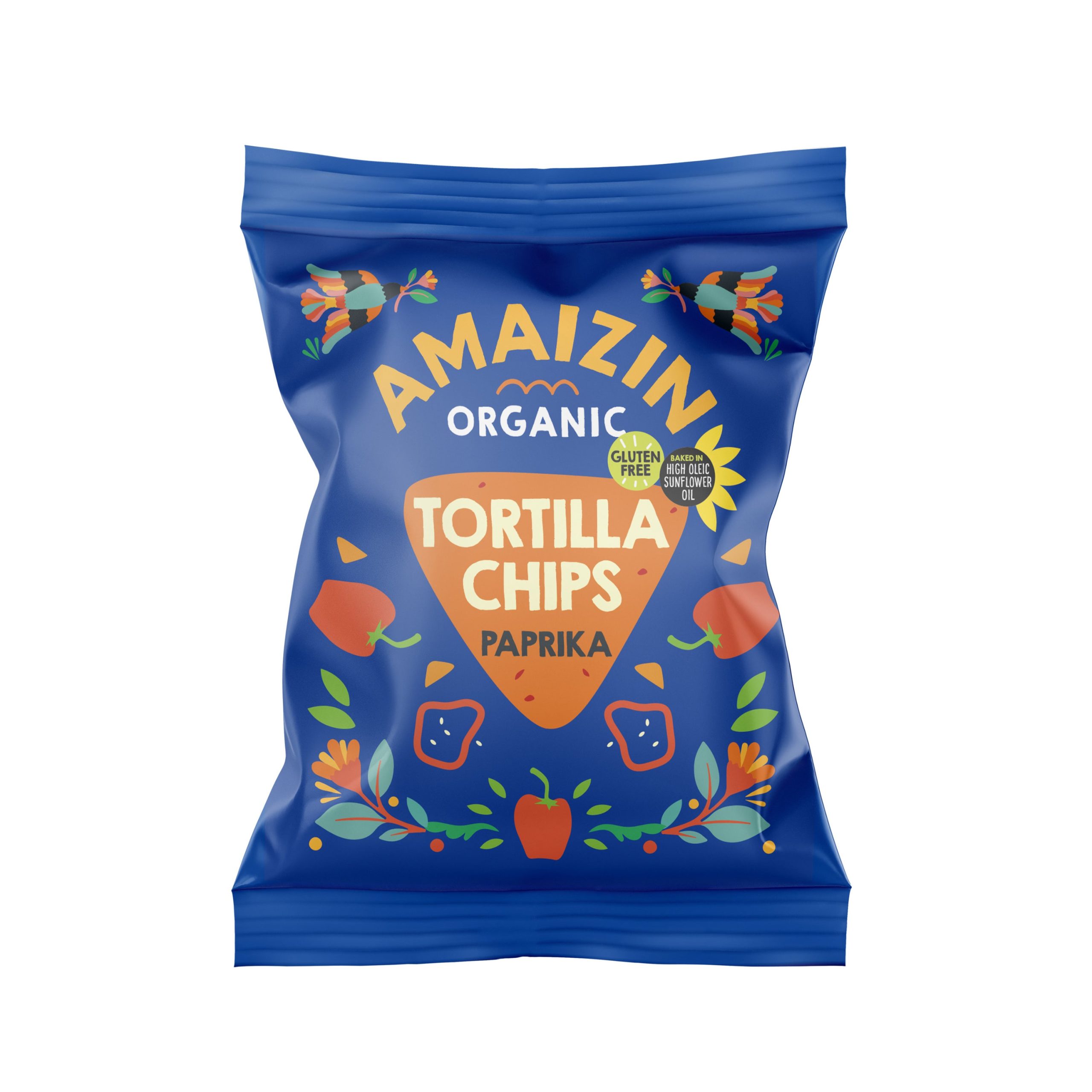 Chipsy kukuřičné paprikové 75 g BIO   AMAIZIN Amaizin