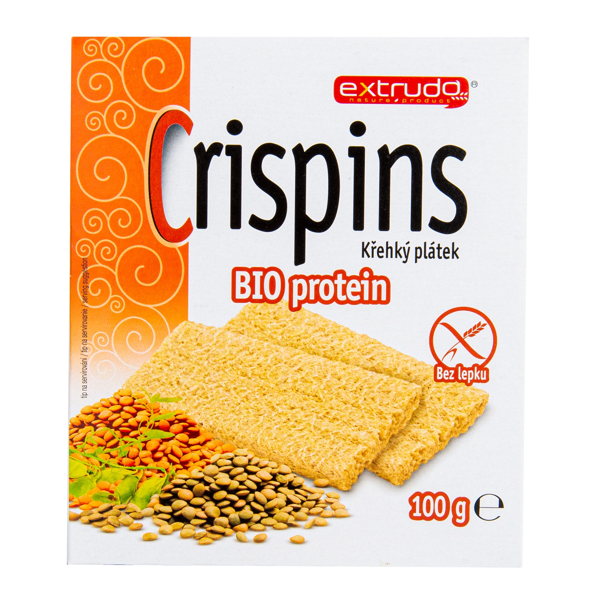 Chlebíček proteinový 100 g BIO   EXTRUDO Extrudo