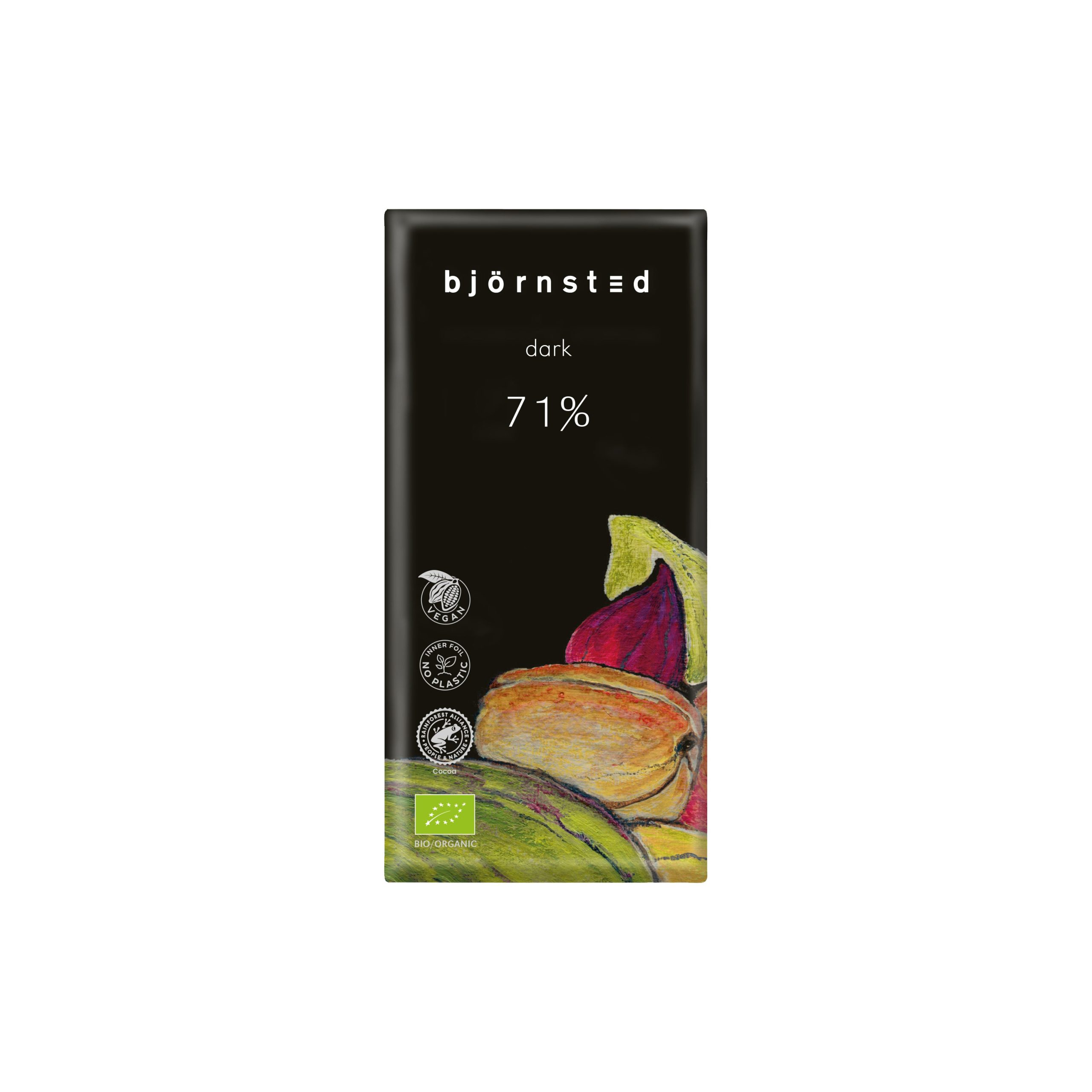 Čokoláda hořká 71 % björnsted 100 g BIO   VIVANI Vivani