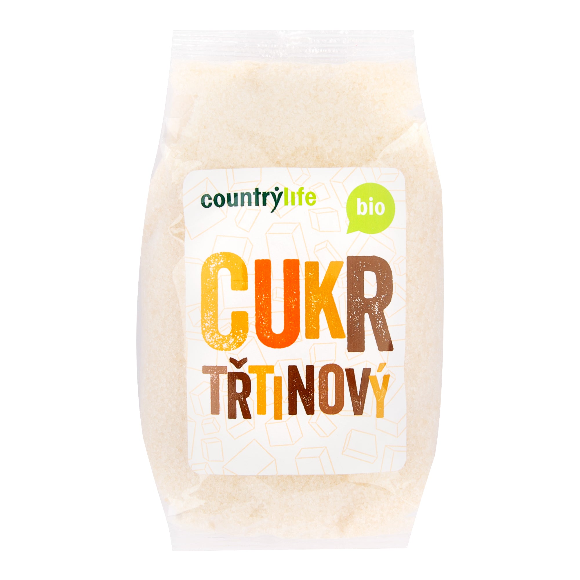 Cukr třtinový 500 g BIO   COUNTRY LIFE Country Life