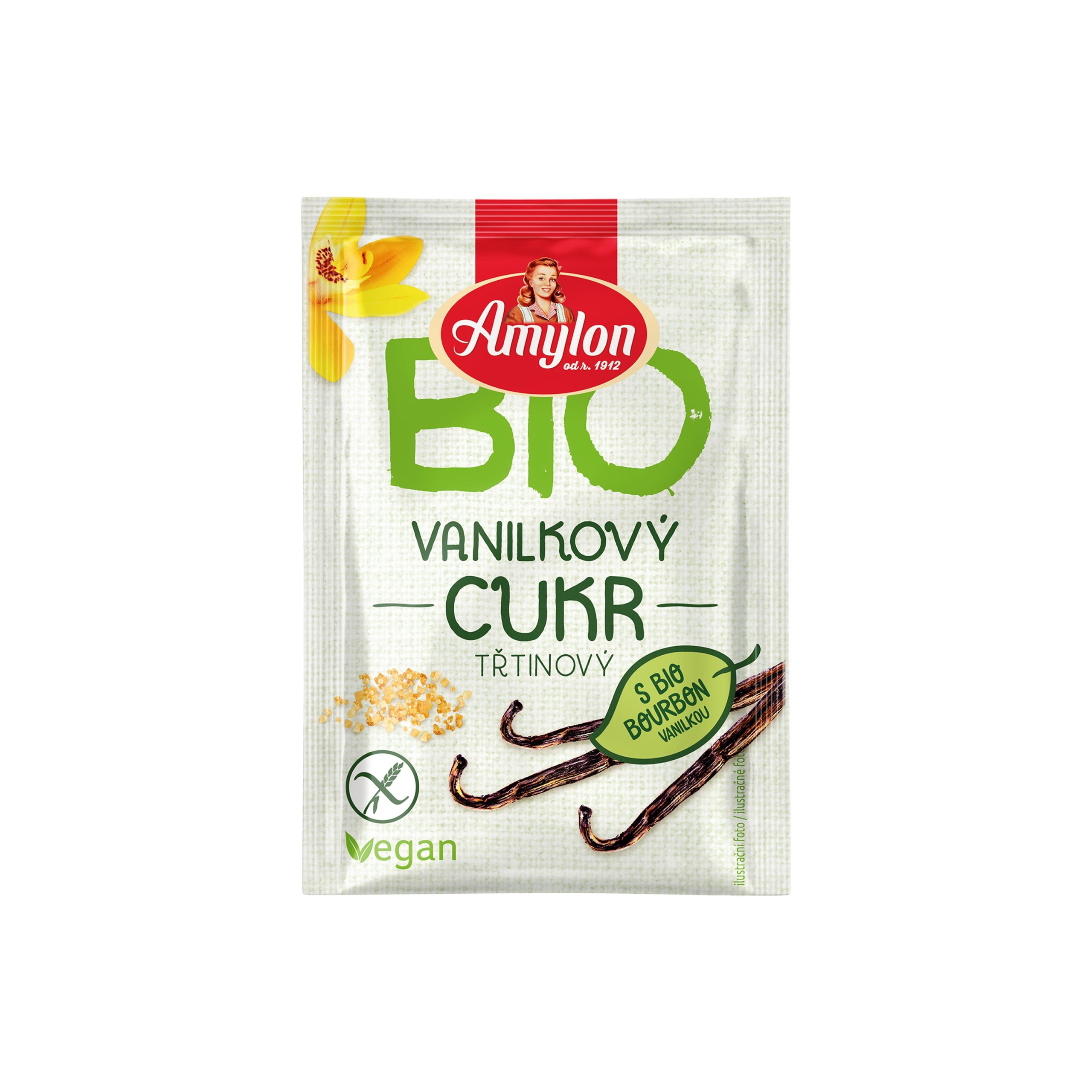 Cukr vanilkový 8 g BIO   AMYLON Amylon