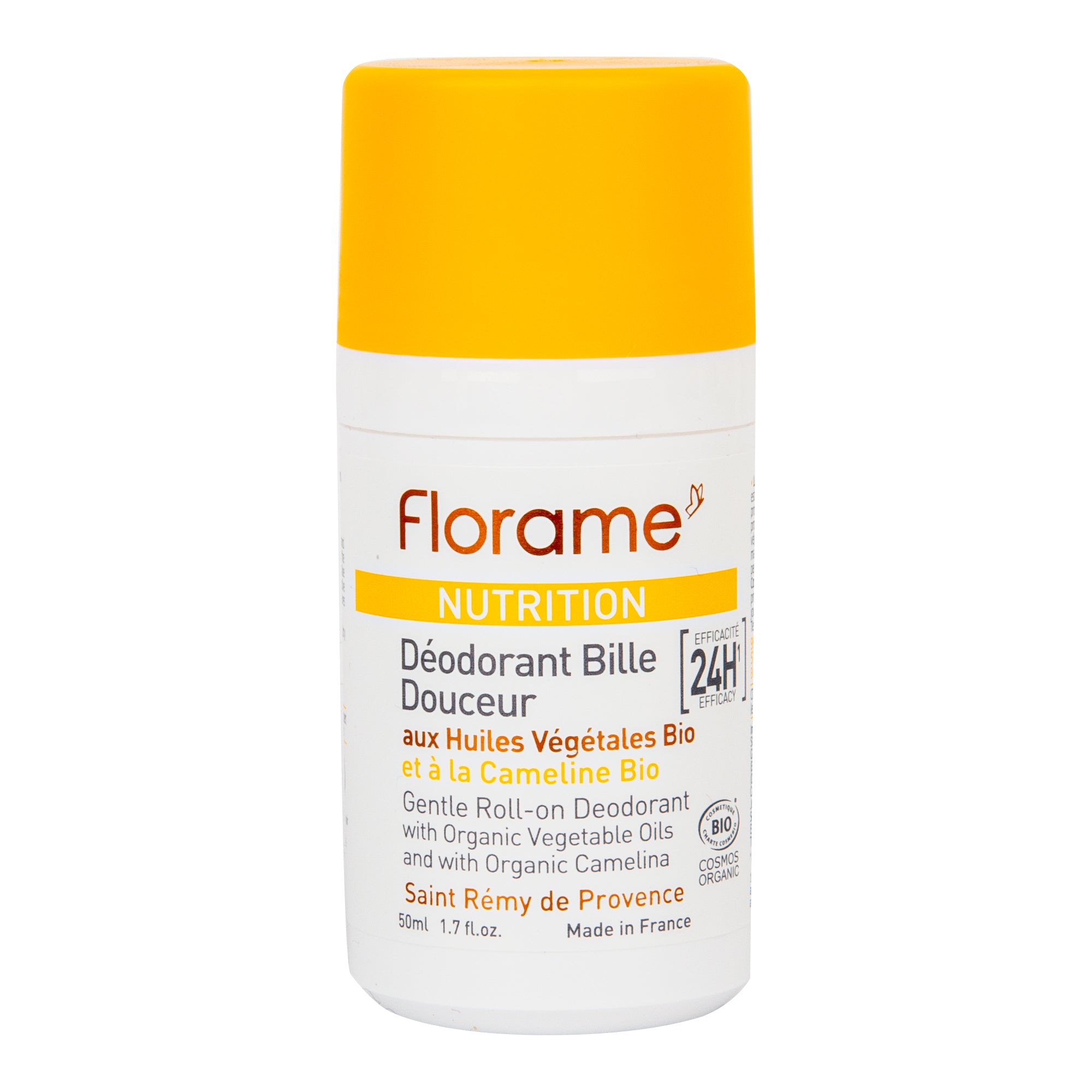 Deodorant přírodní kuličkový 24h efekt Nutrition 50 ml BIO  FLORAME Florame