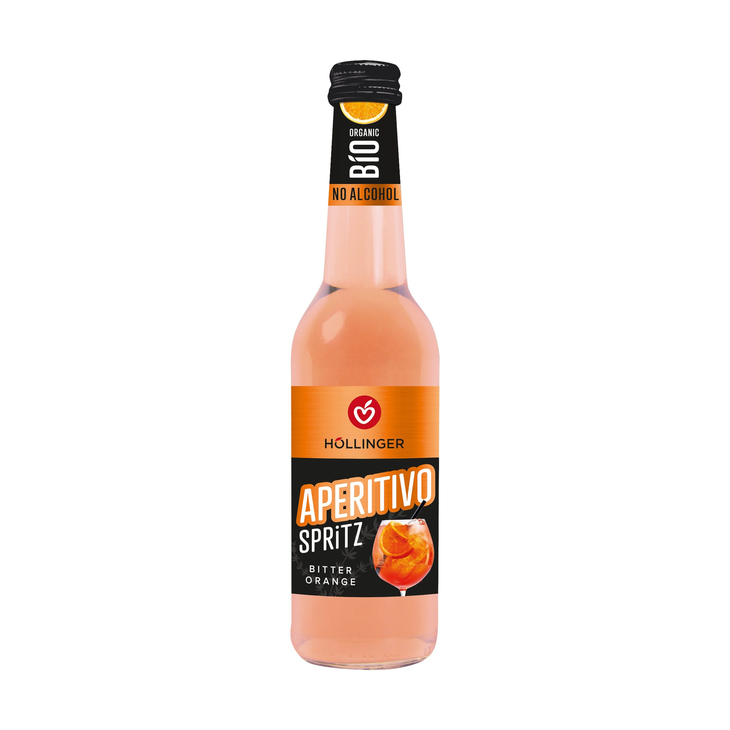 Drink nealkoholický Aperitivo Spritz 330 ml BIO   HOLLINGER Hollinger