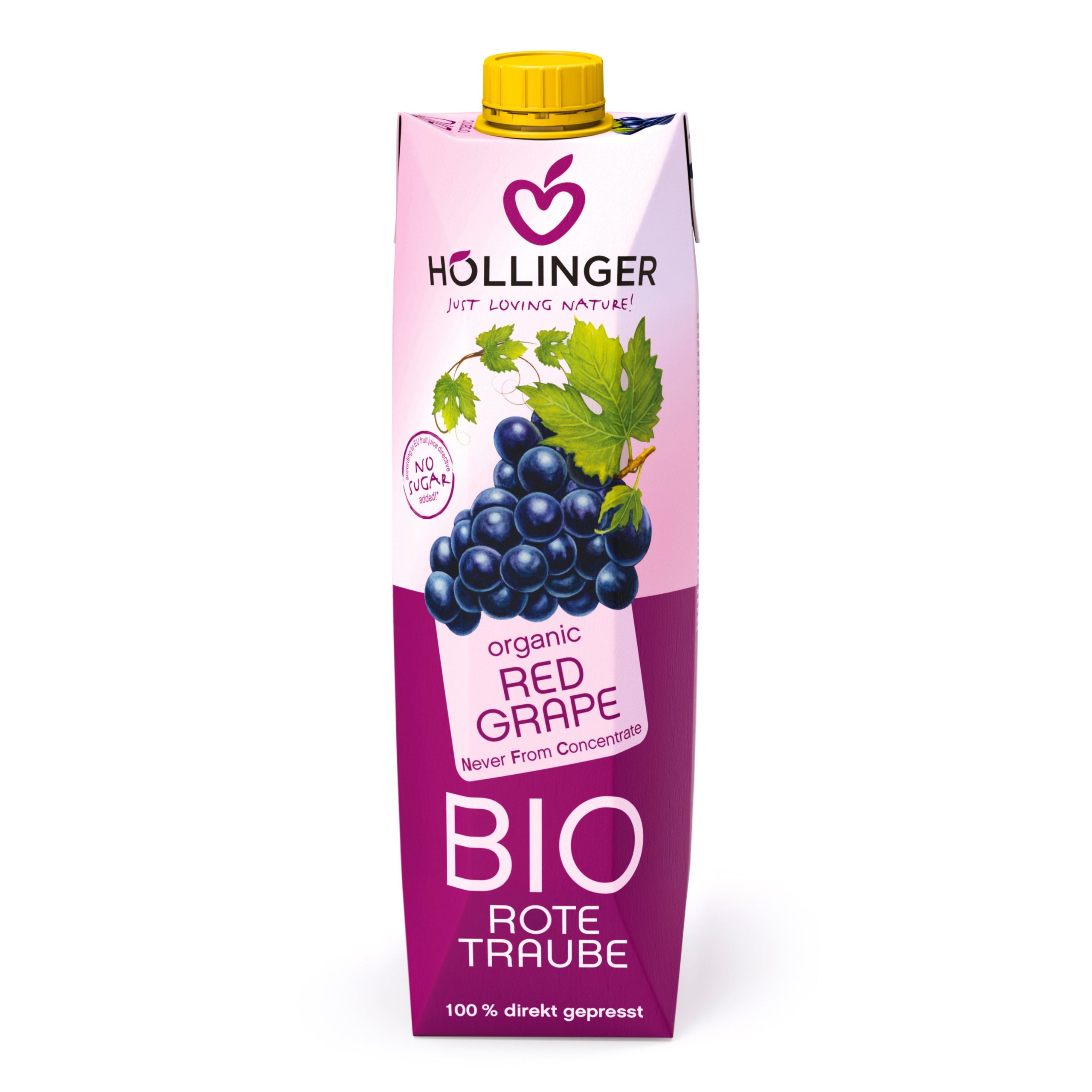 Džus červený hrozen 1 l BIO   HOLLINGER Hollinger