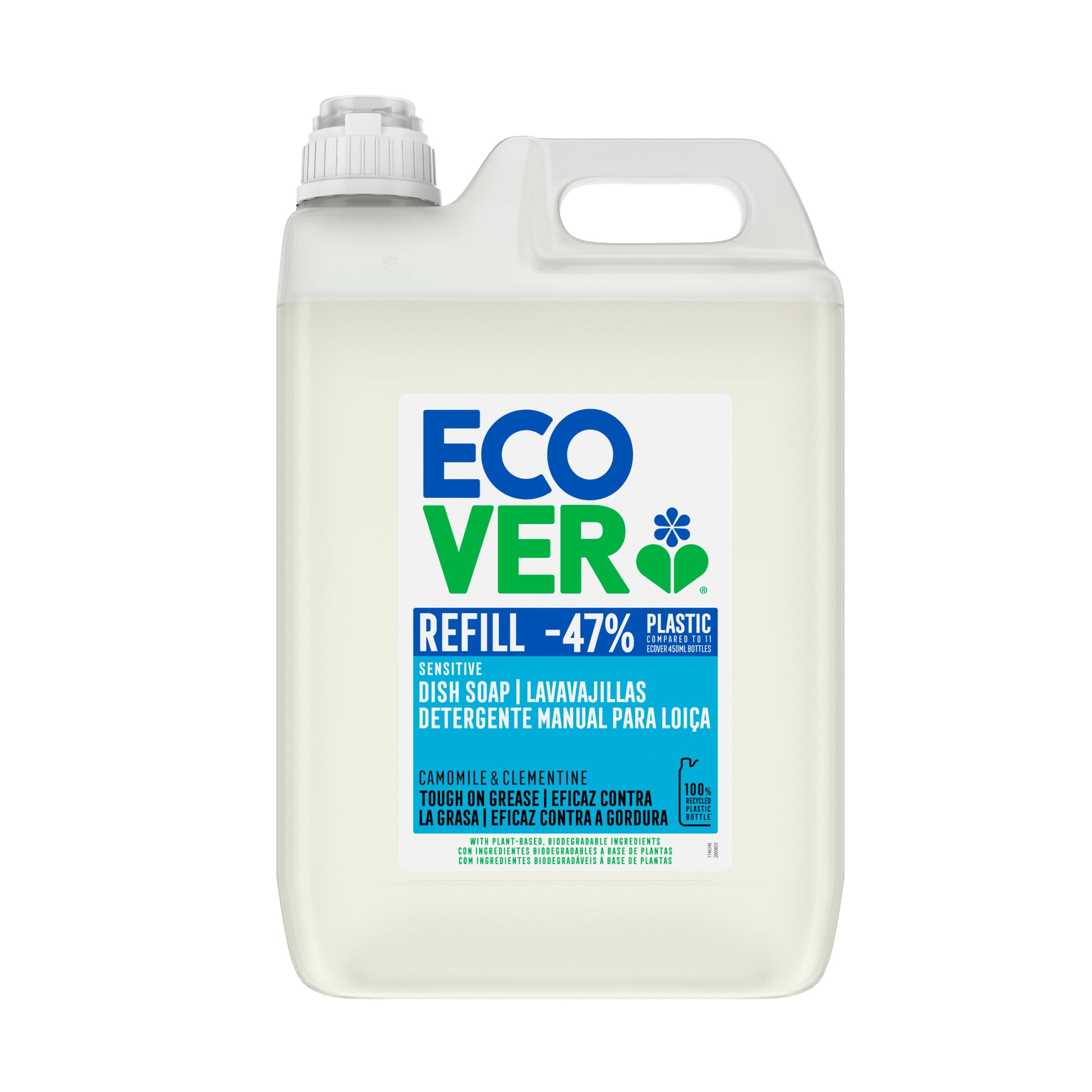 ECOVER  přípravek na mytí nádobí Heřmánek a klementinka 5 l Ecover