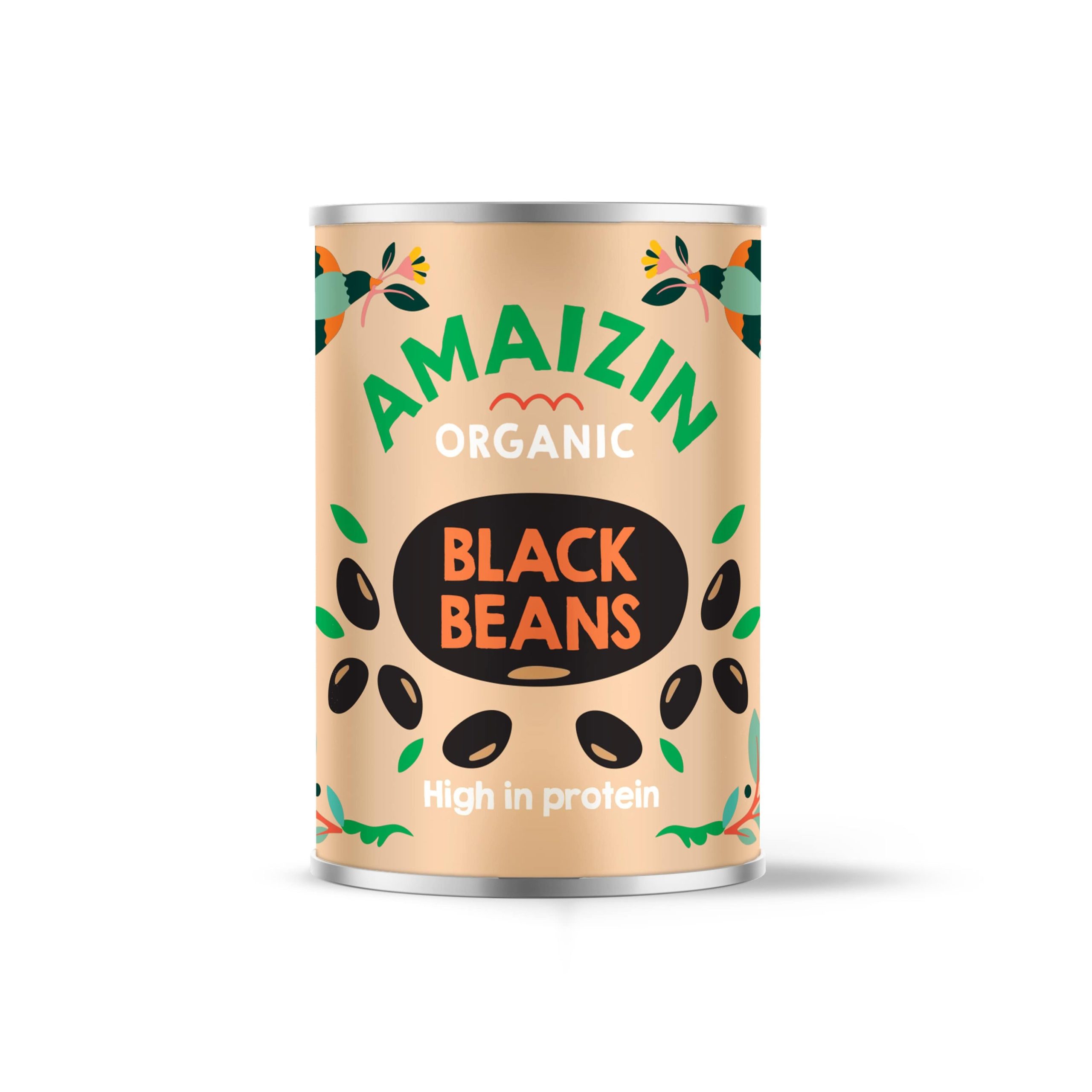 Fazole černá sterilovaná 400 g BIO   AMAIZIN Amaizin